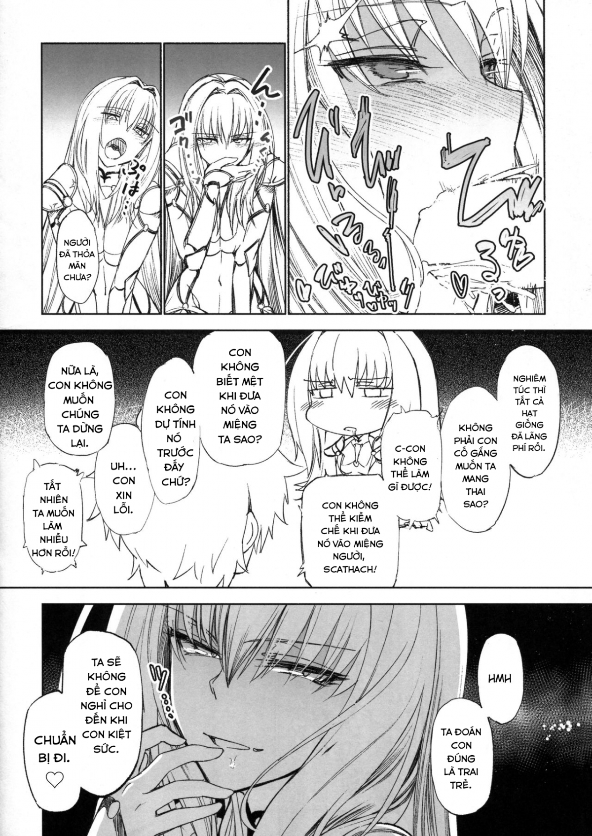 Đọc truyện hentai E!? Iin desu ka Scathach-san ! - Oneshot