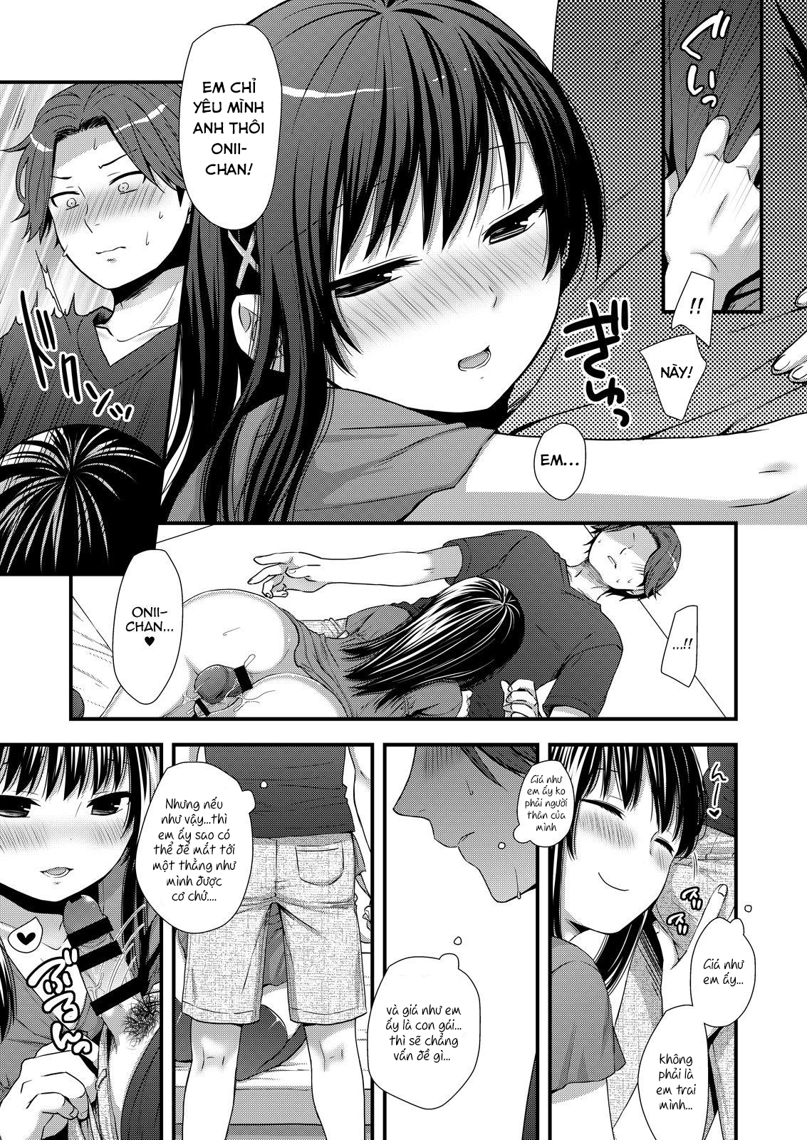Đọc truyện hentai Maji de Uchi no Otouto Nanka Zenzen Kawaikune-shi Oneshot