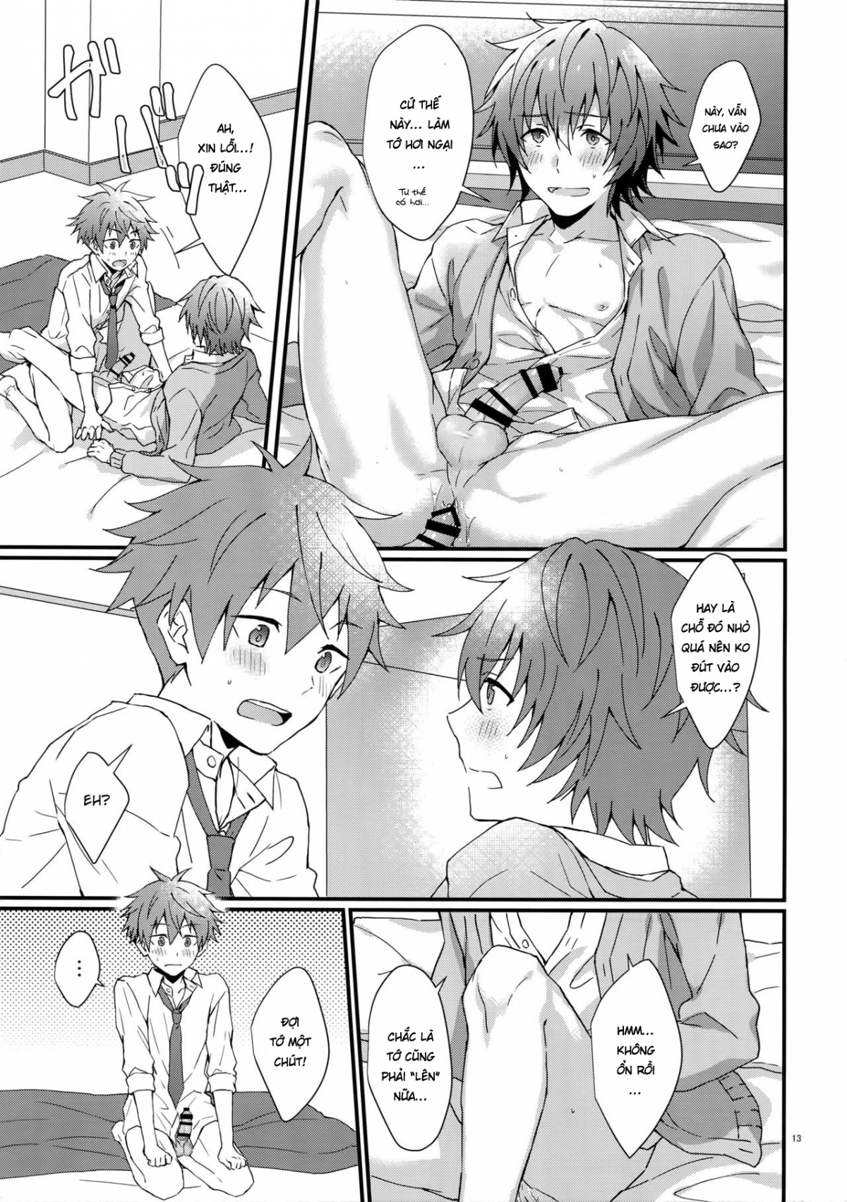Đọc truyện hentai [Yaoi] Thoát kiếp trai tân! Oneshot