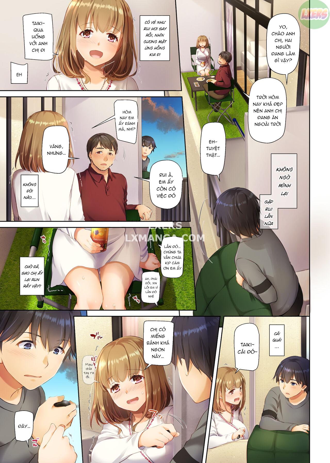 Đọc truyện hentai Hitozuma Osananajimi to Hitonatsu no Dekigoto Chap 3