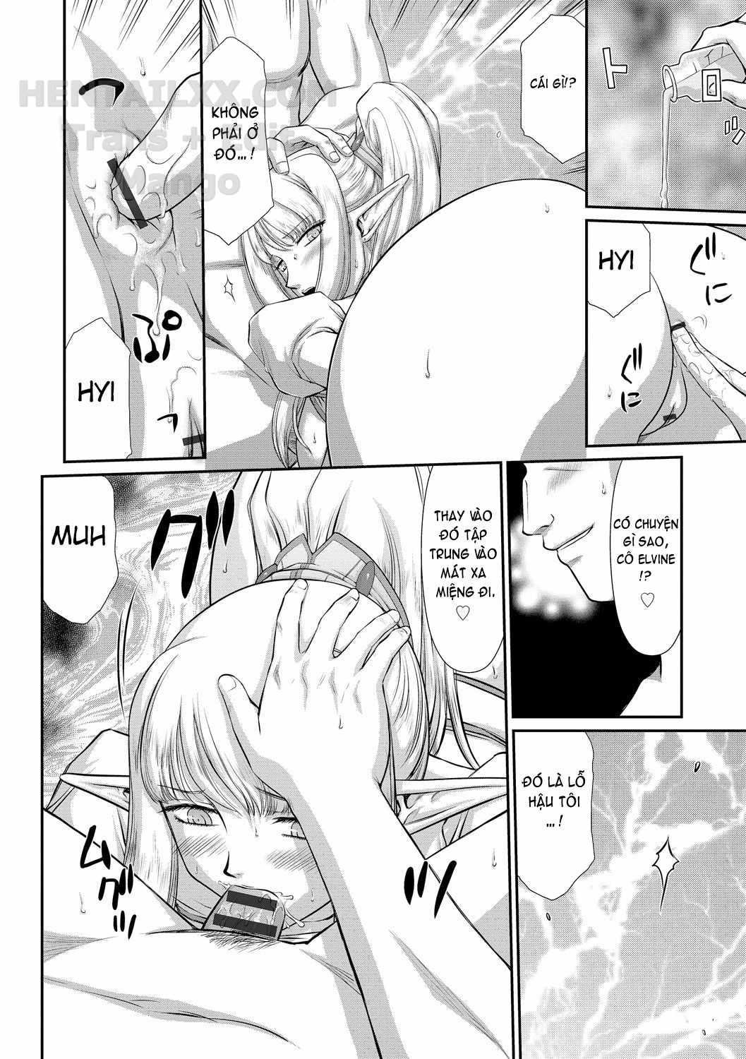 Đọc truyện hentai Inraku No Seijo Elvine Chap 5