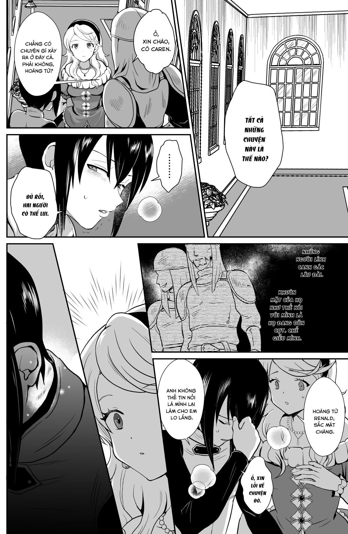 Đọc truyện hentai Kawaisou na Ouji-sama wa Warui Mahou de Oshiro no Mesu Benki ni Sarete Shimaimashita Chap 2