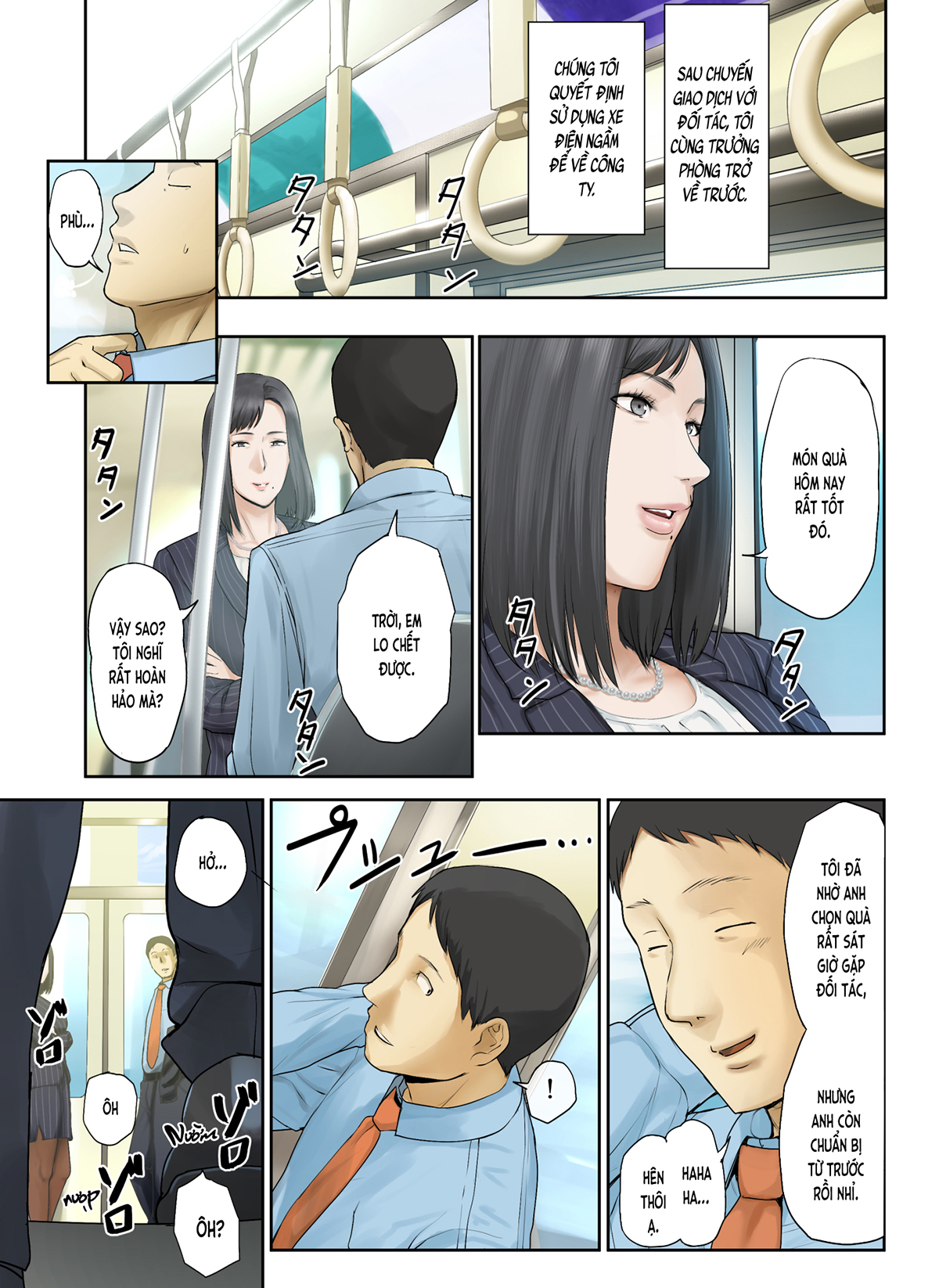 Đọc truyện hentai [Tin buồn] Bà già ế của công ty đã dính bầu (nguyên tác) - Ch. 4