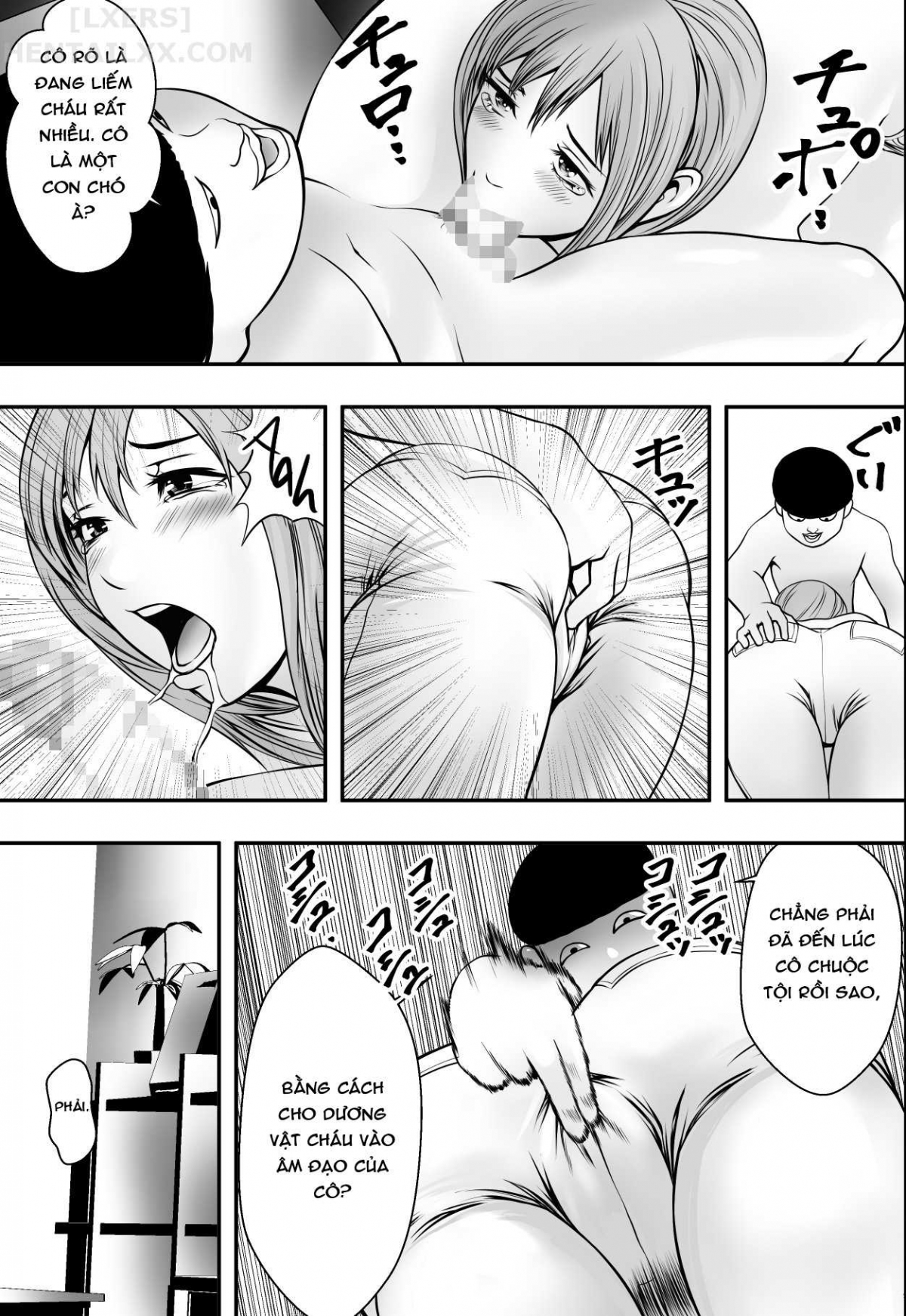 Đọc truyện hentai Mẹ thành chó, con gái thành chậu hoa. Oneshot