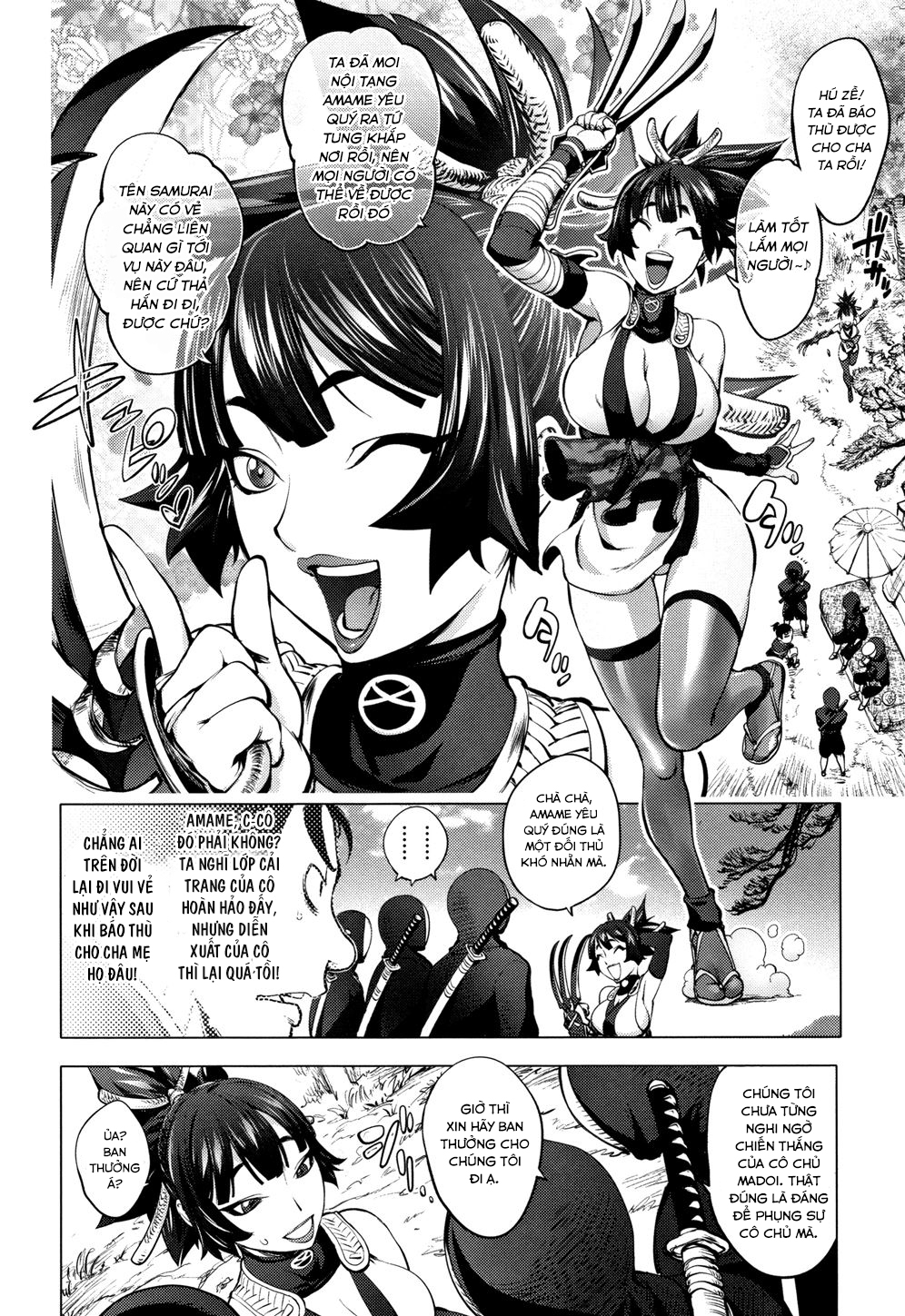 Đọc truyện hentai Nàng Kunoichi ngơ ngác Chap 3 Sự cố phục thù
