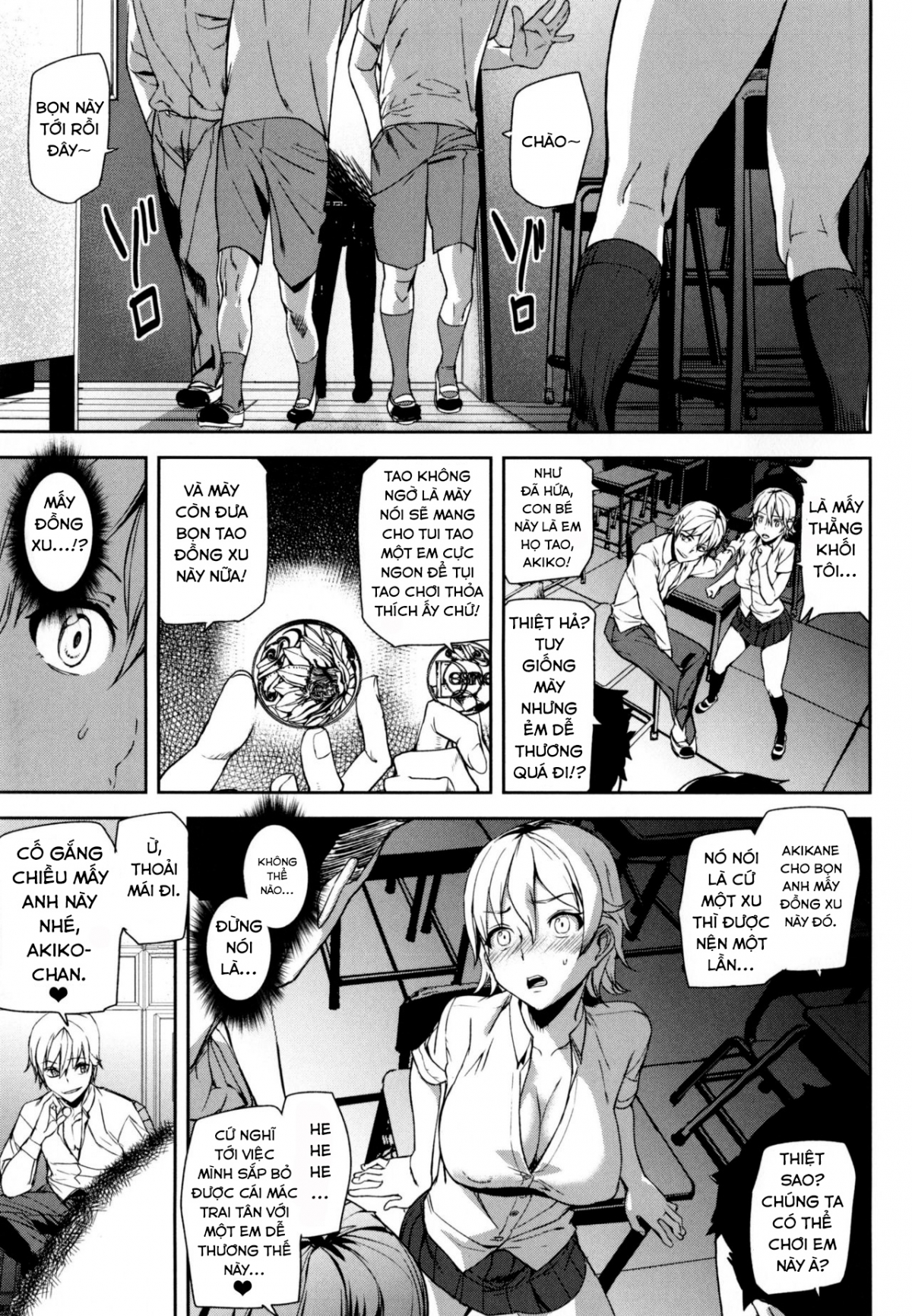 Đọc truyện hentai Đồng xu D Chap 3