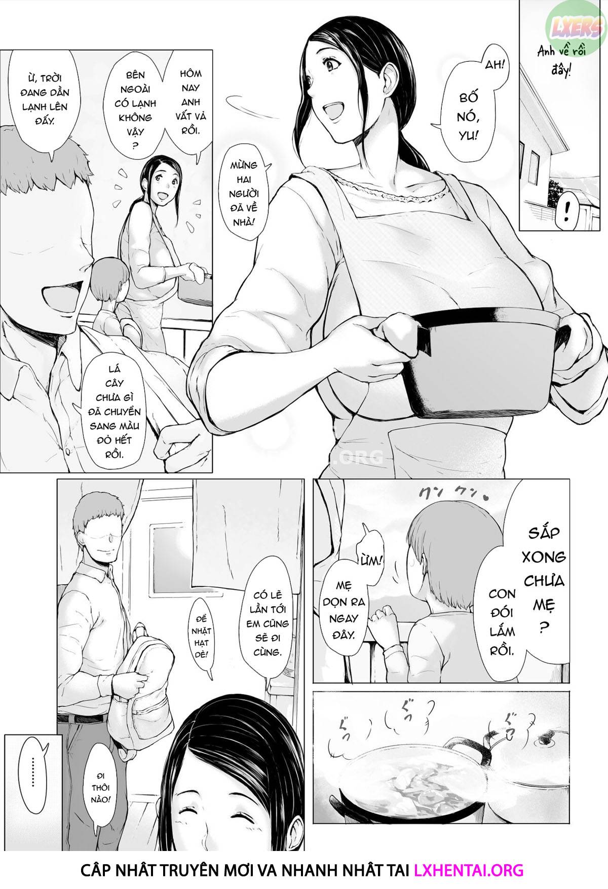 Đọc truyện hentai Hahagui Ottori Okaasan ga Toshishita Yarichin ni Nerawareru Toki Chap 2A