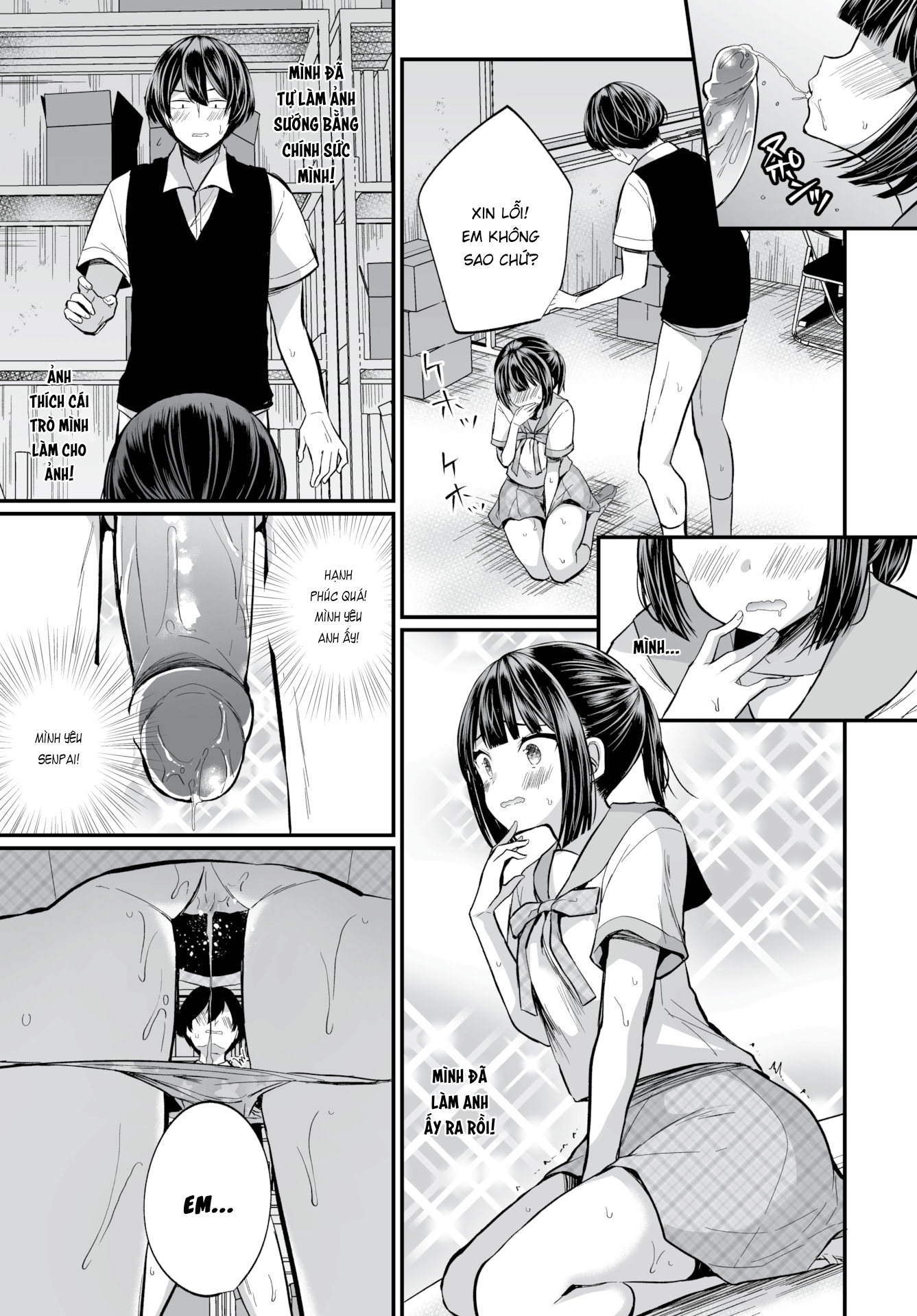 Đọc truyện hentai Gái Ngoan Lớp Tôi Hoá Ra Lại Là Dâm Nữ!? Chap 9 Hậu Bối