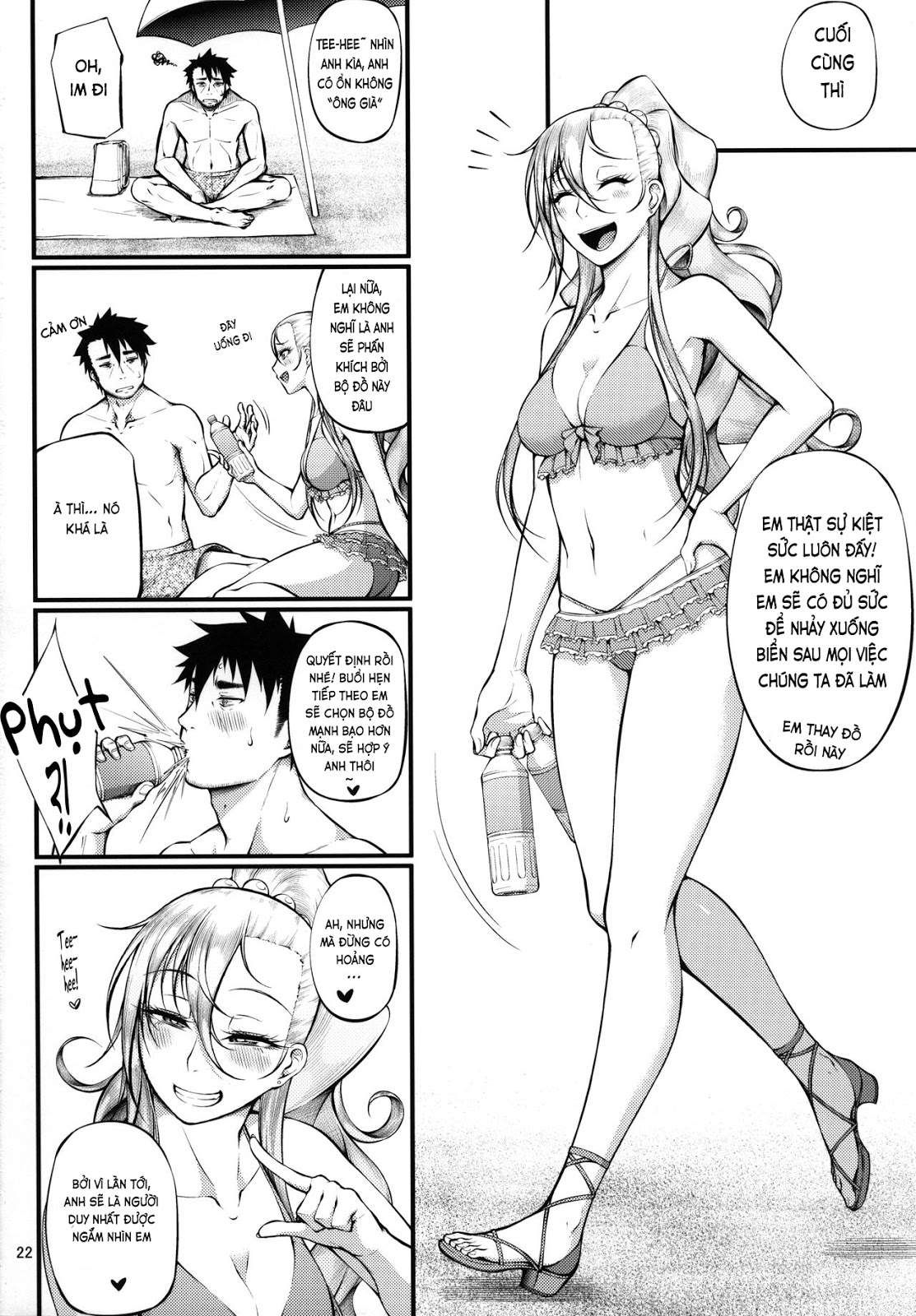 Đọc truyện hentai Drastic Summer Vacation - Oneshot