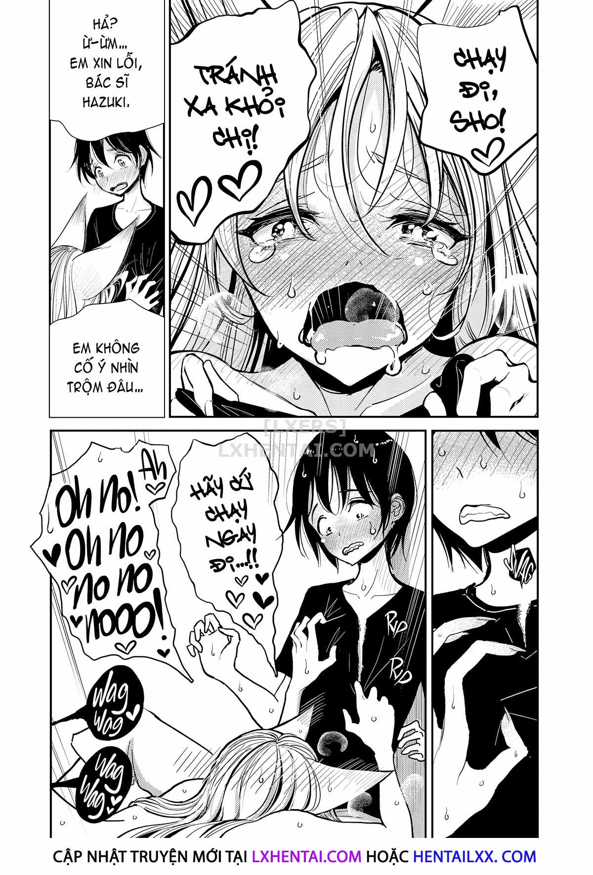 Đọc truyện hentai Hazuki-sensei no Hatsujouki Chap 1