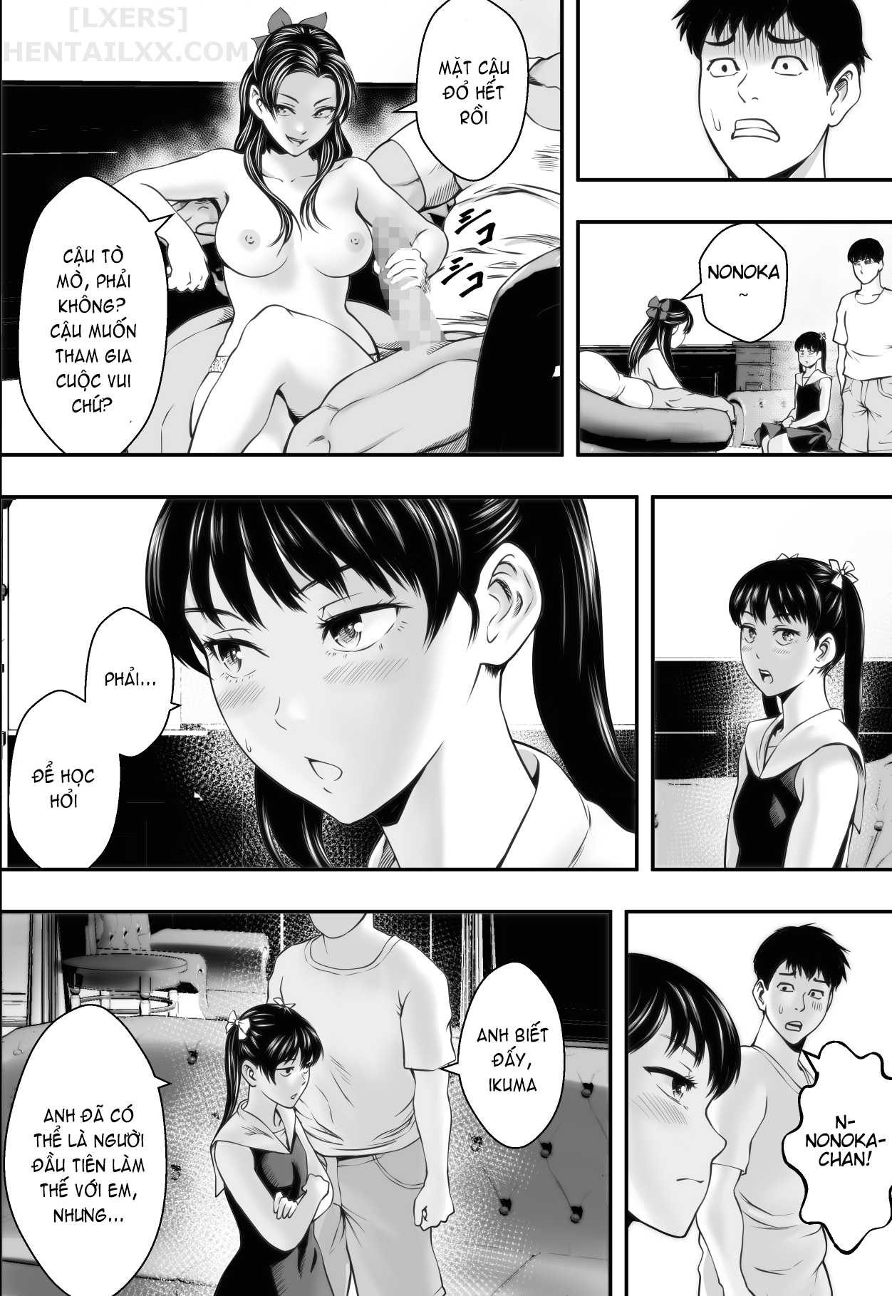 Đọc truyện hentai Harem Love Come VS Yarichin DQN Oneshot