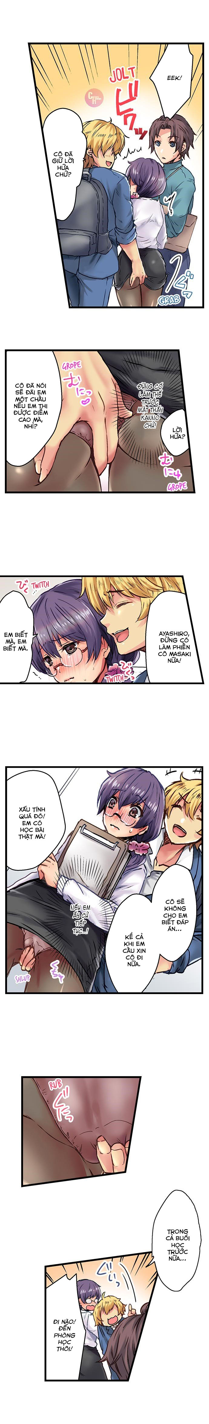 Đọc truyện hentai Thưởng cho học sinh bằng cách chịch! Chap 4