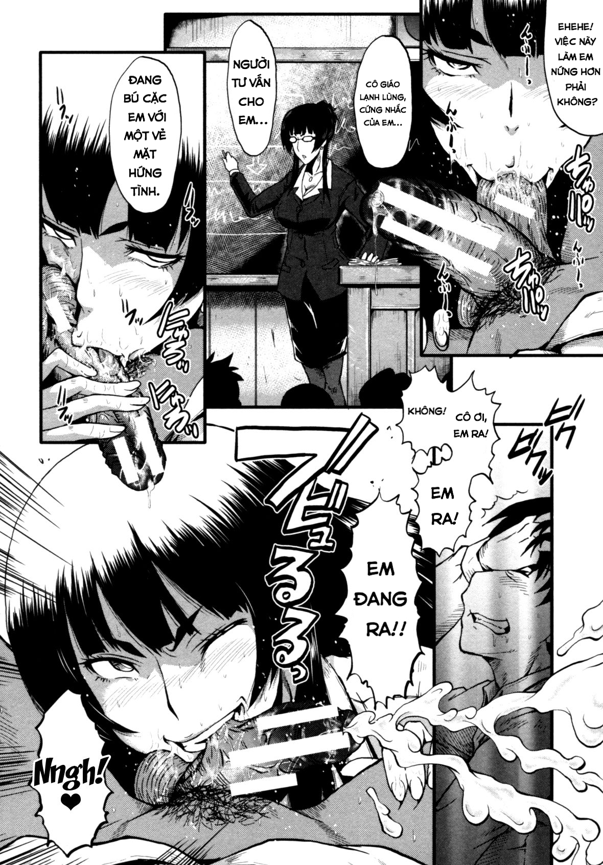 Đọc truyện hentai Haha Wa Buzama Ni Koshi O Furu ~Gogo No Seibo-Tachi~ Chap 6