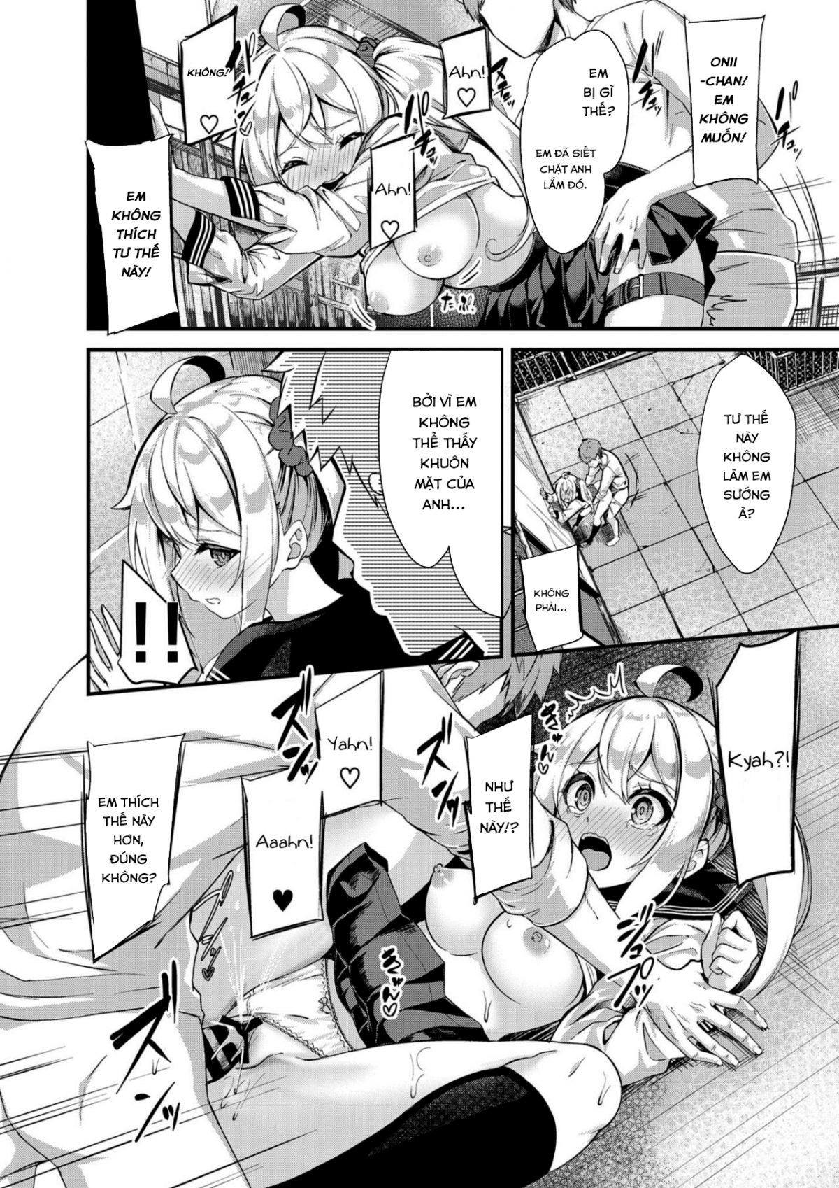 Đọc truyện hentai Thụ tinh cho em gái. Chap 2: Mần thịt Tsukimiya Mirai