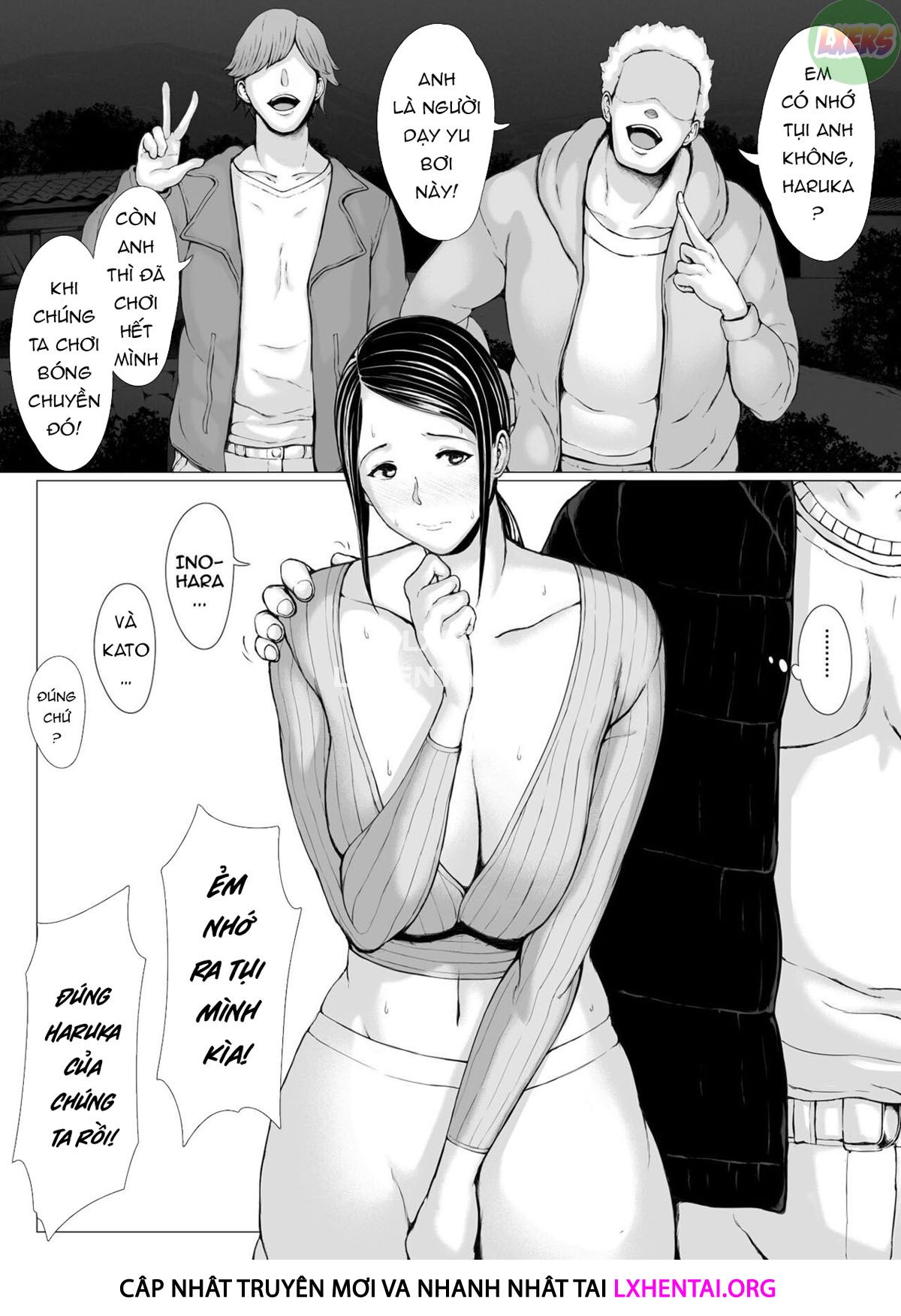 Đọc truyện hentai Hahagui Ottori Okaasan ga Toshishita Yarichin ni Nerawareru Toki Chap 3A