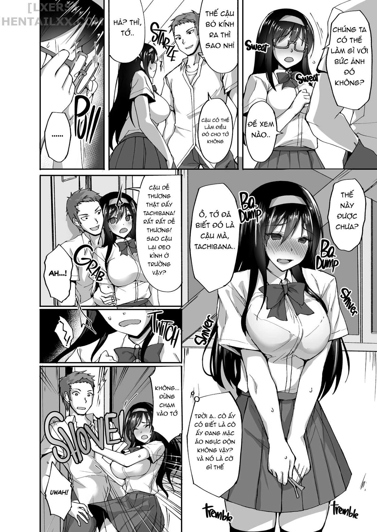 Đọc truyện hentai Netorare Kouhai Kanojo Chap 1 Taken and Fucked Behind His Back