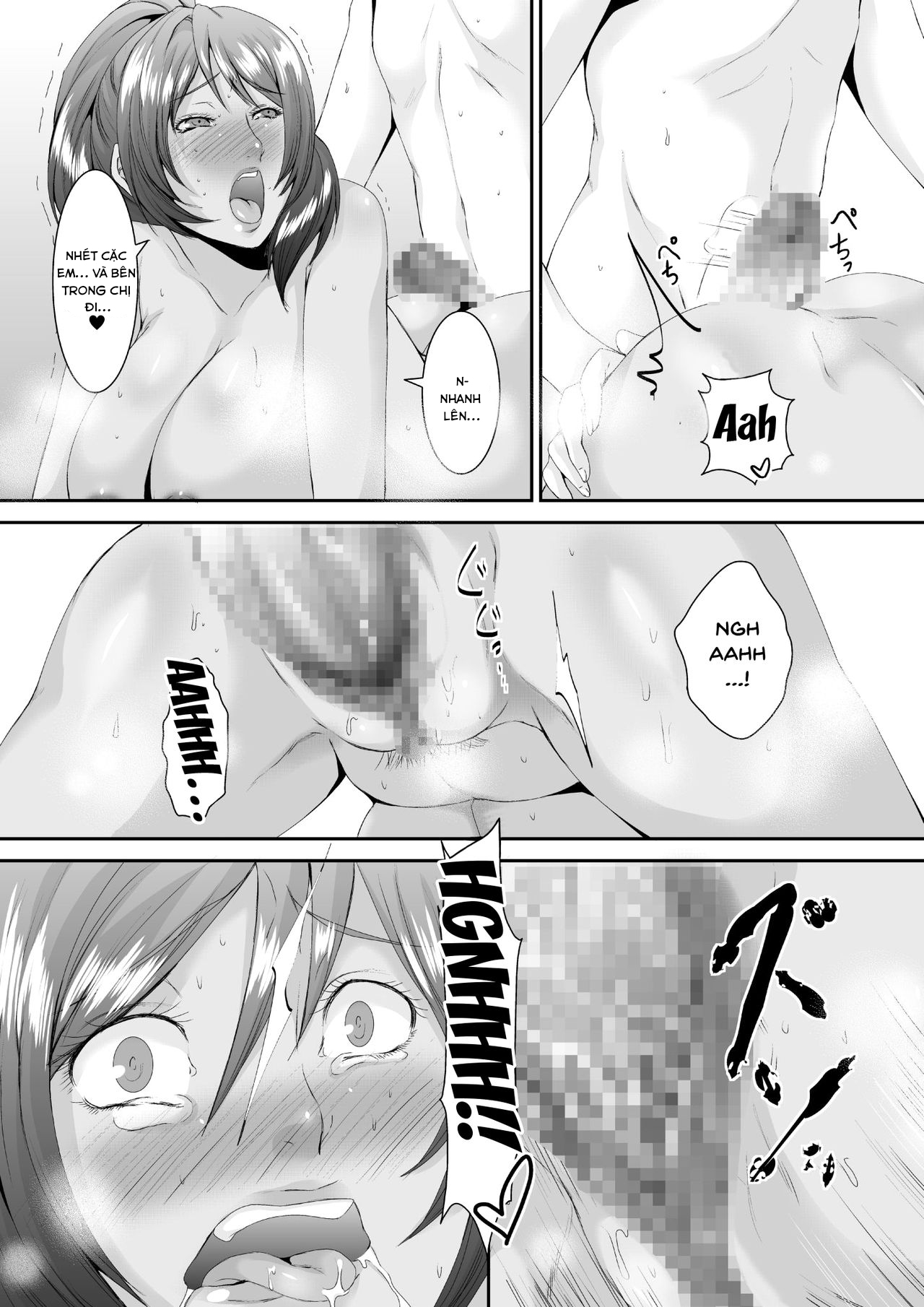 Đọc truyện hentai Oku-sama wa Moto Yariman Chap 2
