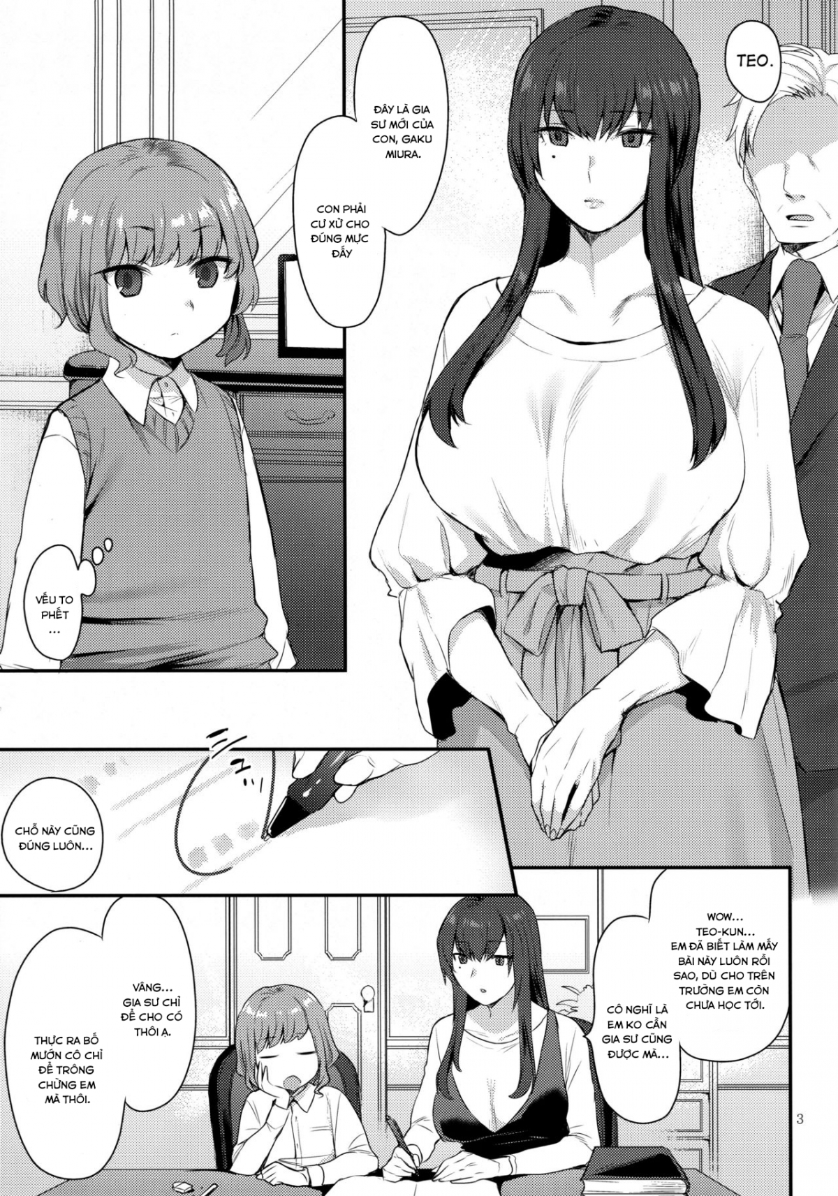 Đọc truyện hentai Gia sư của tôi Oneshot