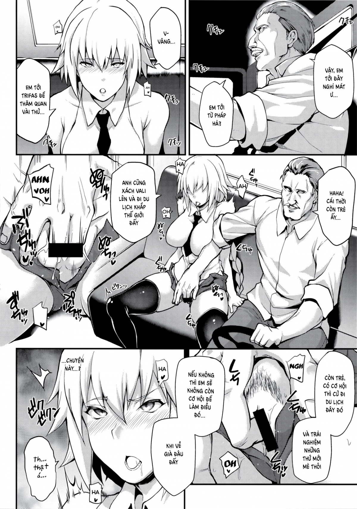 Đọc truyện hentai The Saint Who Got Forcibly Hypnotised Into Bitchhiking Oneshot