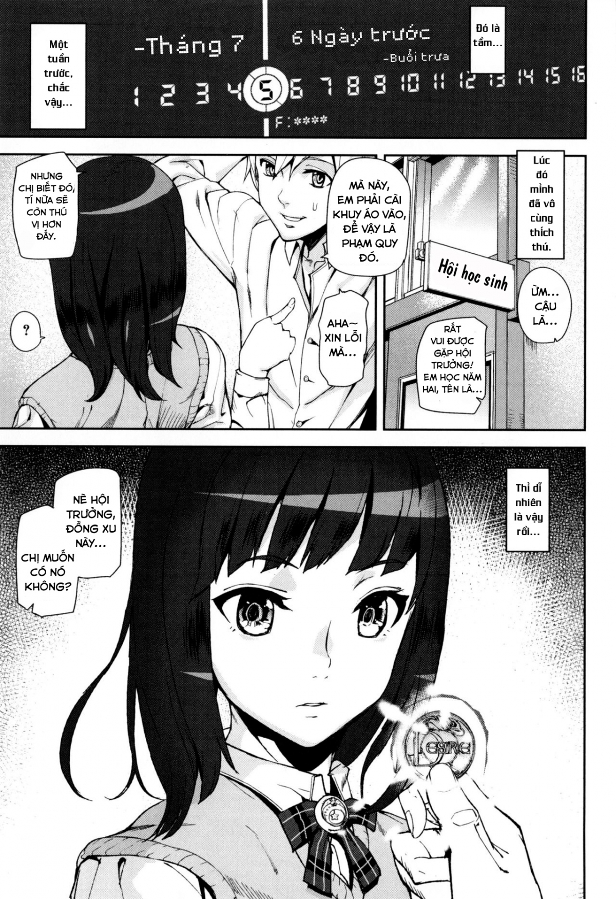 Đọc truyện hentai Đồng xu D Chap 1