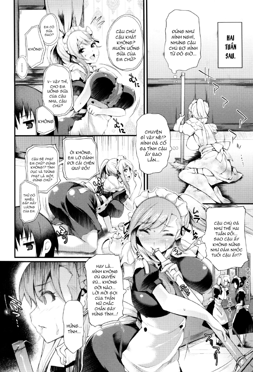 Đọc truyện hentai Sakusaku Meat Pie Chap 3 Hầu Gái Hứng Tình
