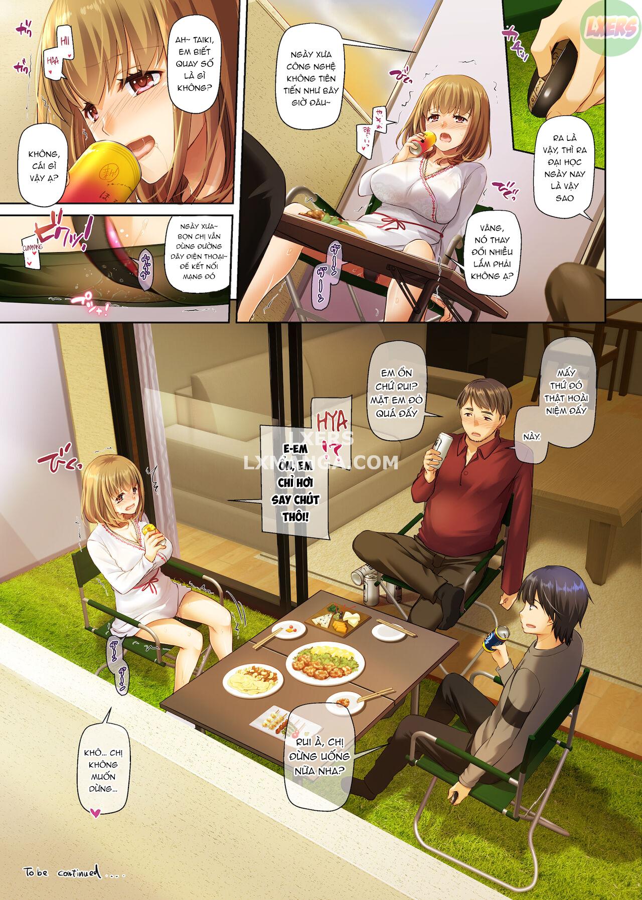 Đọc truyện hentai Hitozuma Osananajimi to Hitonatsu no Dekigoto Chap 3