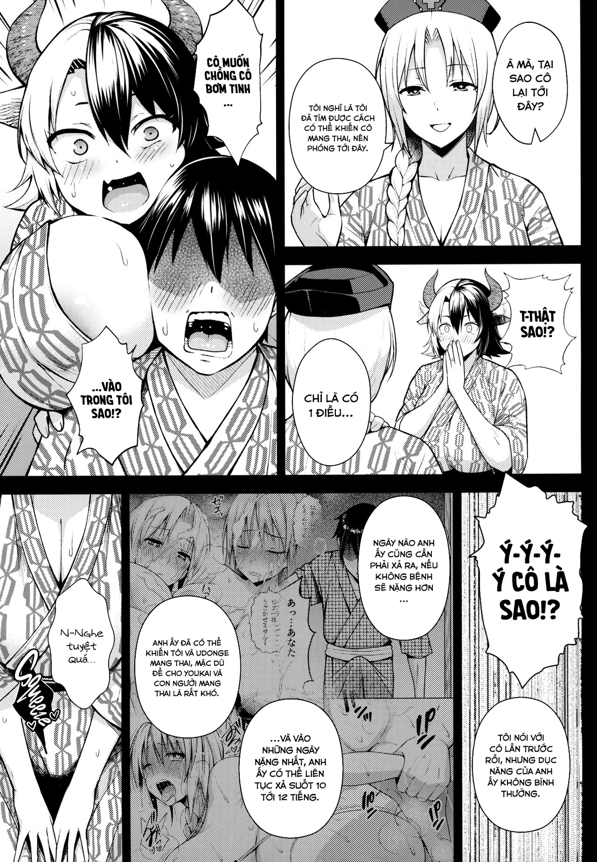 Đọc truyện hentai Đó là lỗi của cô khi có bộ ngực quá lớn! - Chap 5