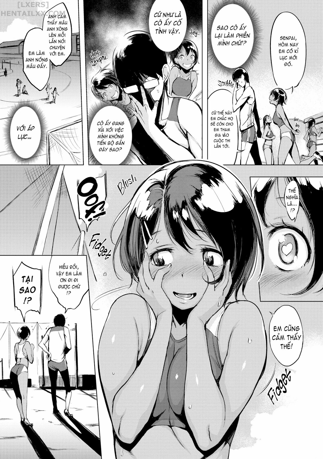 Đọc truyện hentai Half-Ripe Cherry Chap 8 Hey, Senpai