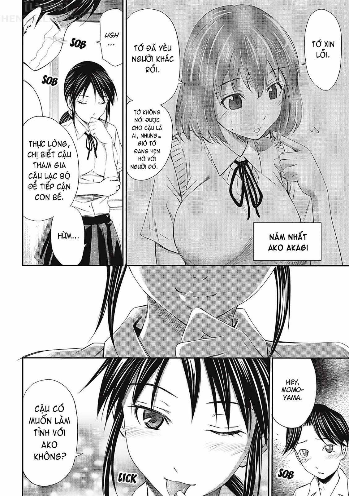 Đọc truyện hentai Peachy Triangle Chap 1