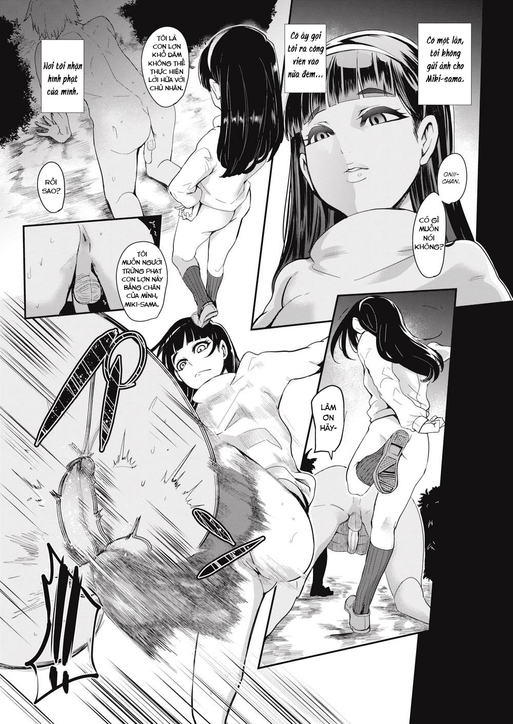 Đọc truyện hentai Double Lesson Oneshot