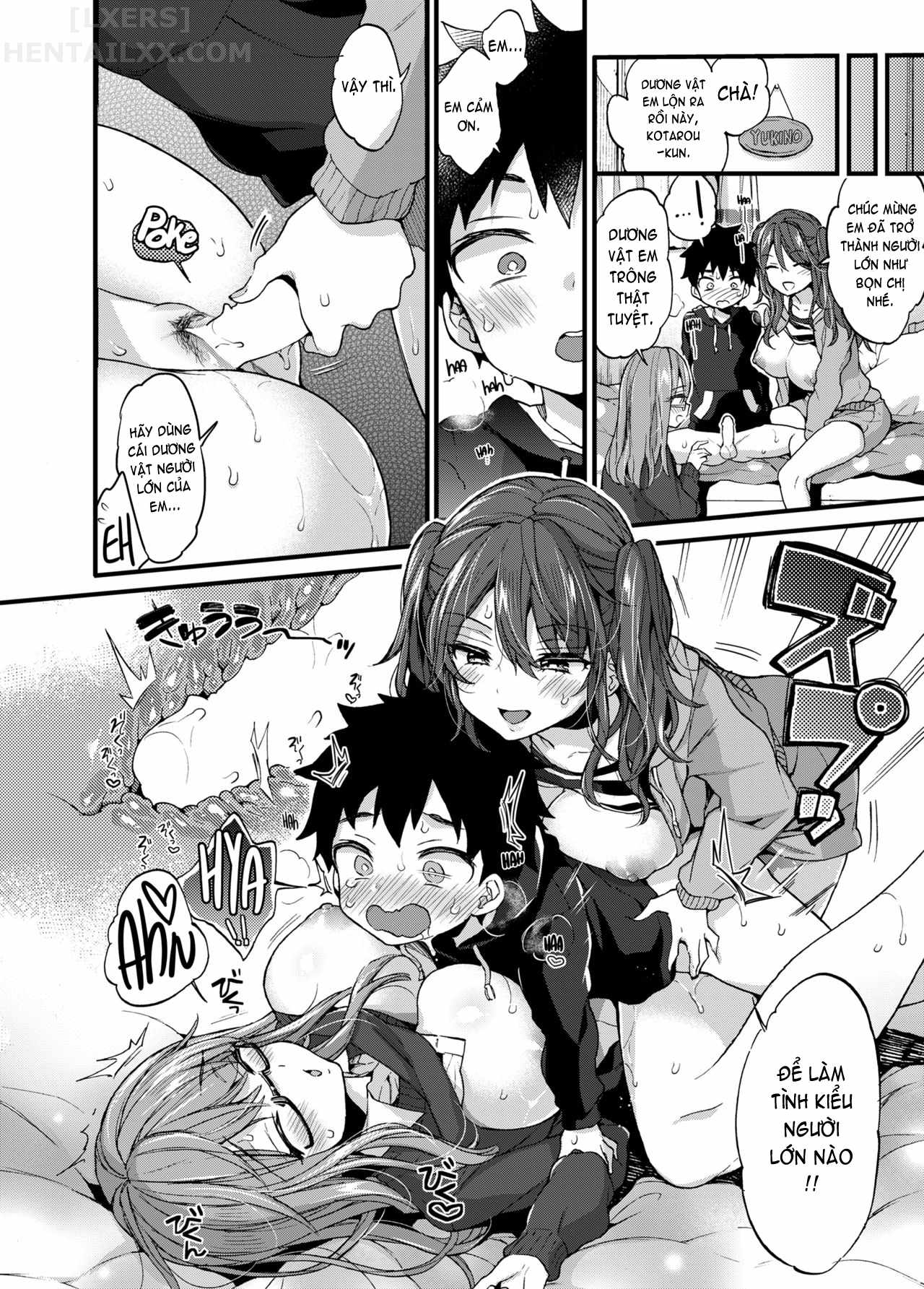 Đọc truyện hentai Fuyuyasumi Wa Itoko No Onee-Chan Ni Asonde Moraimashita. Chap 1