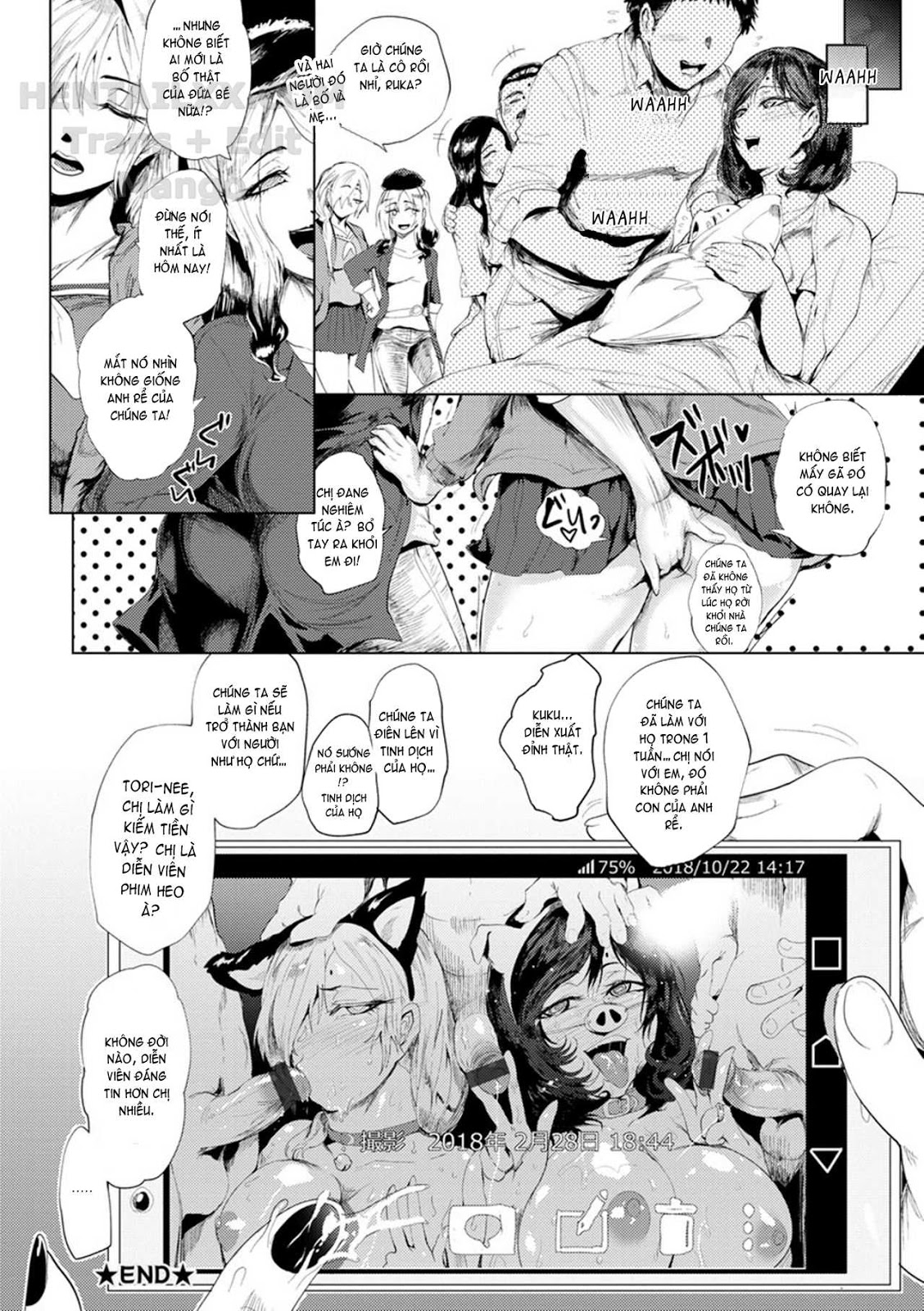 Đọc truyện hentai Nurete Torokete Majiwarite Chap 4