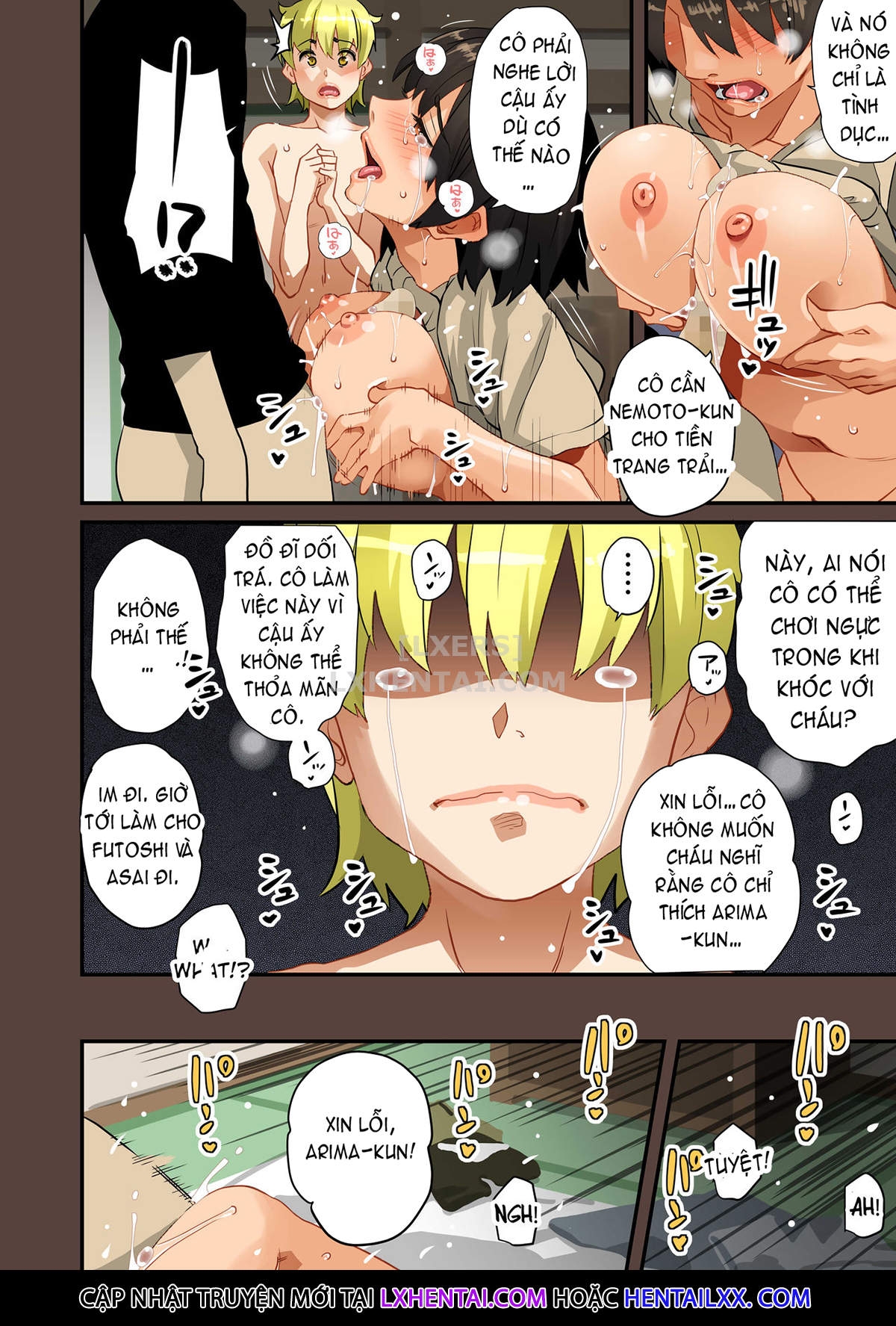 Đọc truyện hentai Gia Tộc Dâm Loàn Chap 7