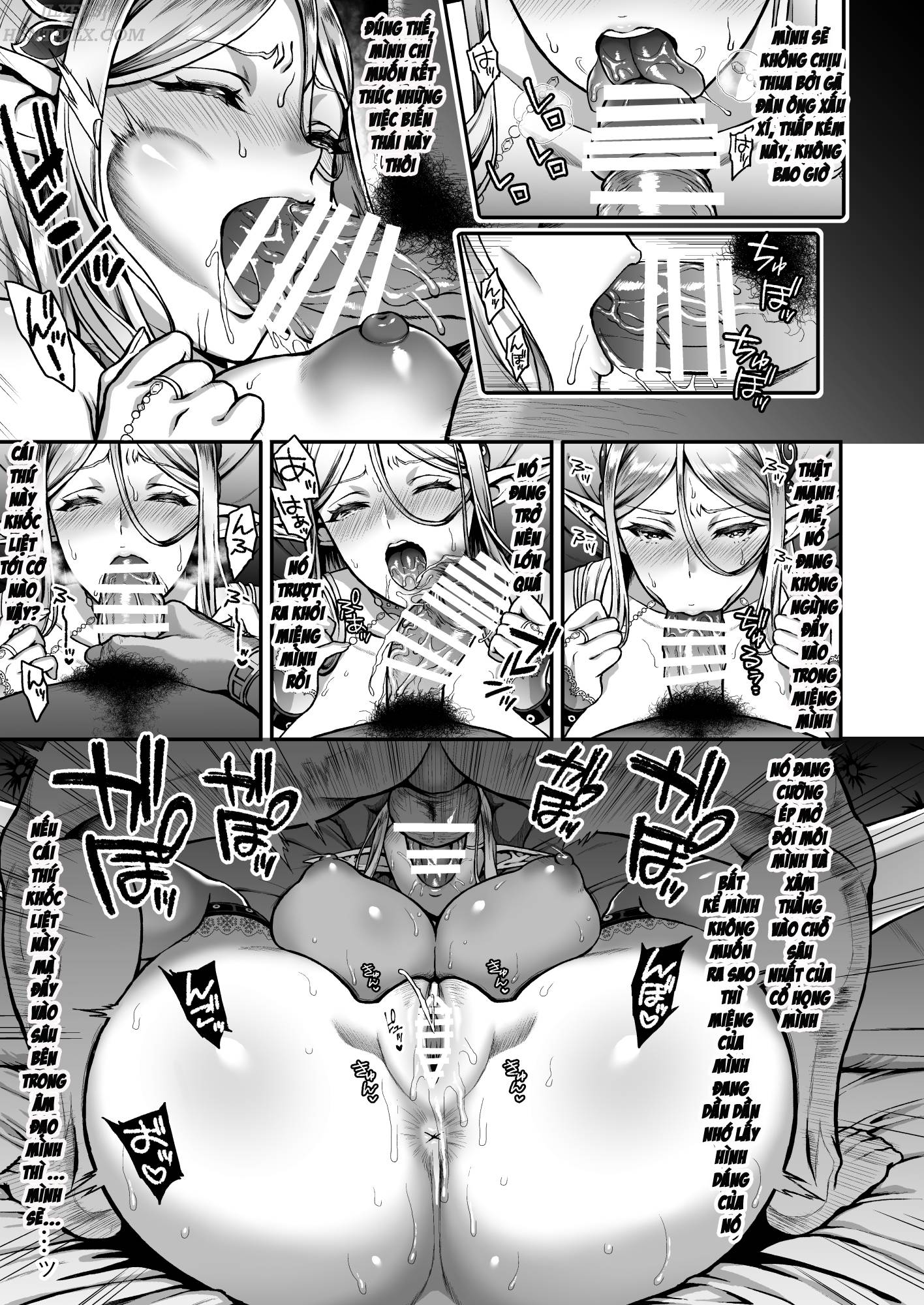 Đọc truyện hentai Tasogare No Shou Elf Chap 3