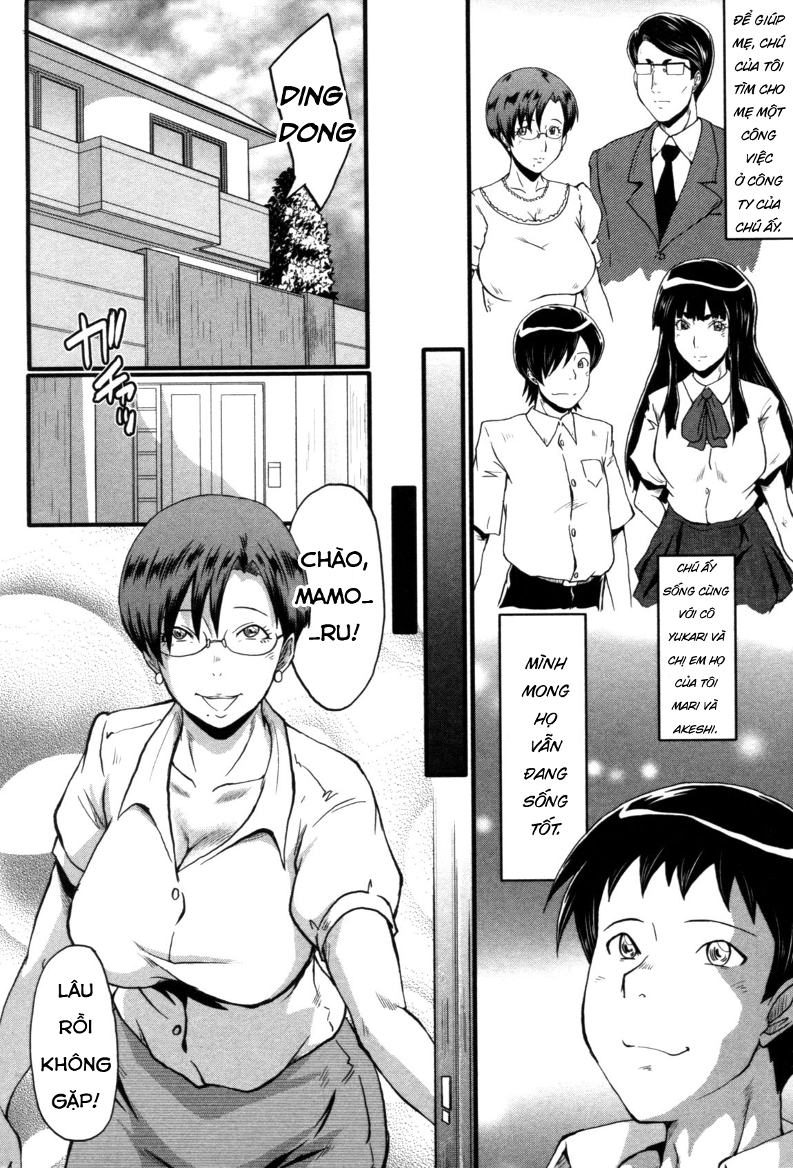 Đọc truyện hentai Haha Wa Buzama Ni Koshi O Furu ~Gogo No Seibo-Tachi~ Chap 1