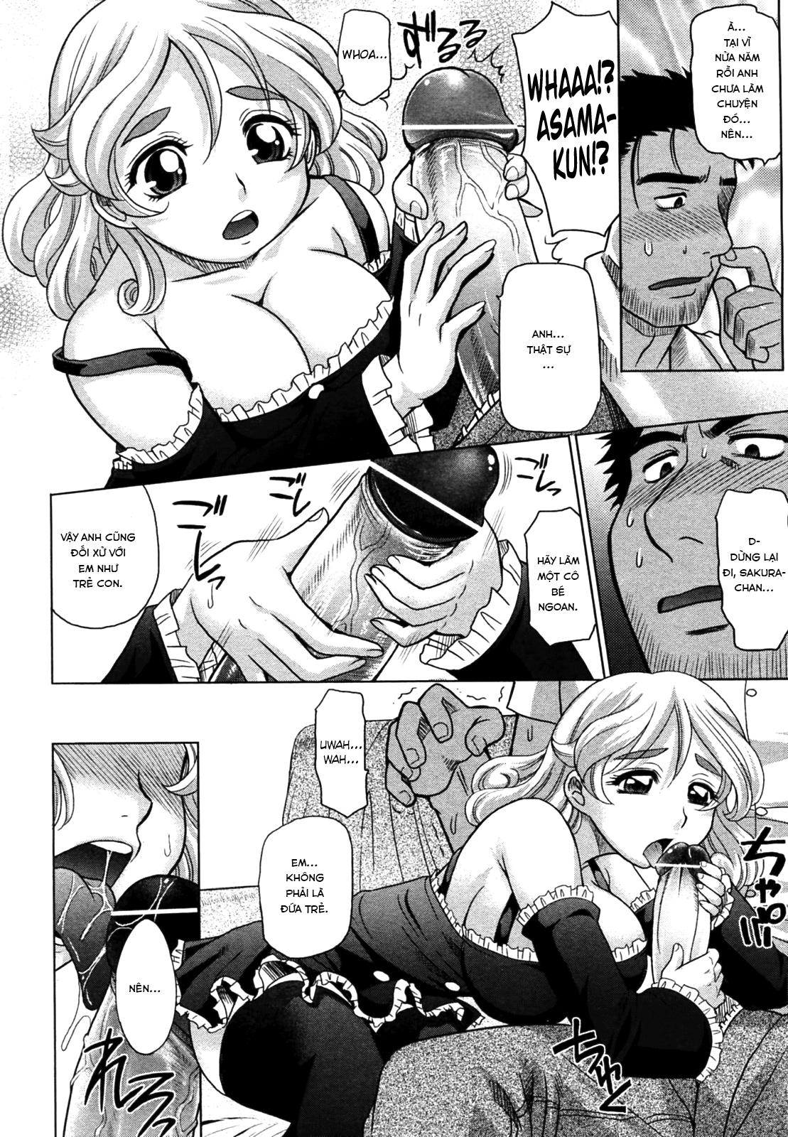 Đọc truyện hentai Mahouteki Na Kanojo Chap 4