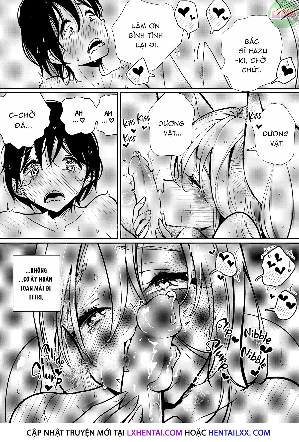 Đọc truyện hentai Hazuki-sensei no Hatsujouki Chap 2