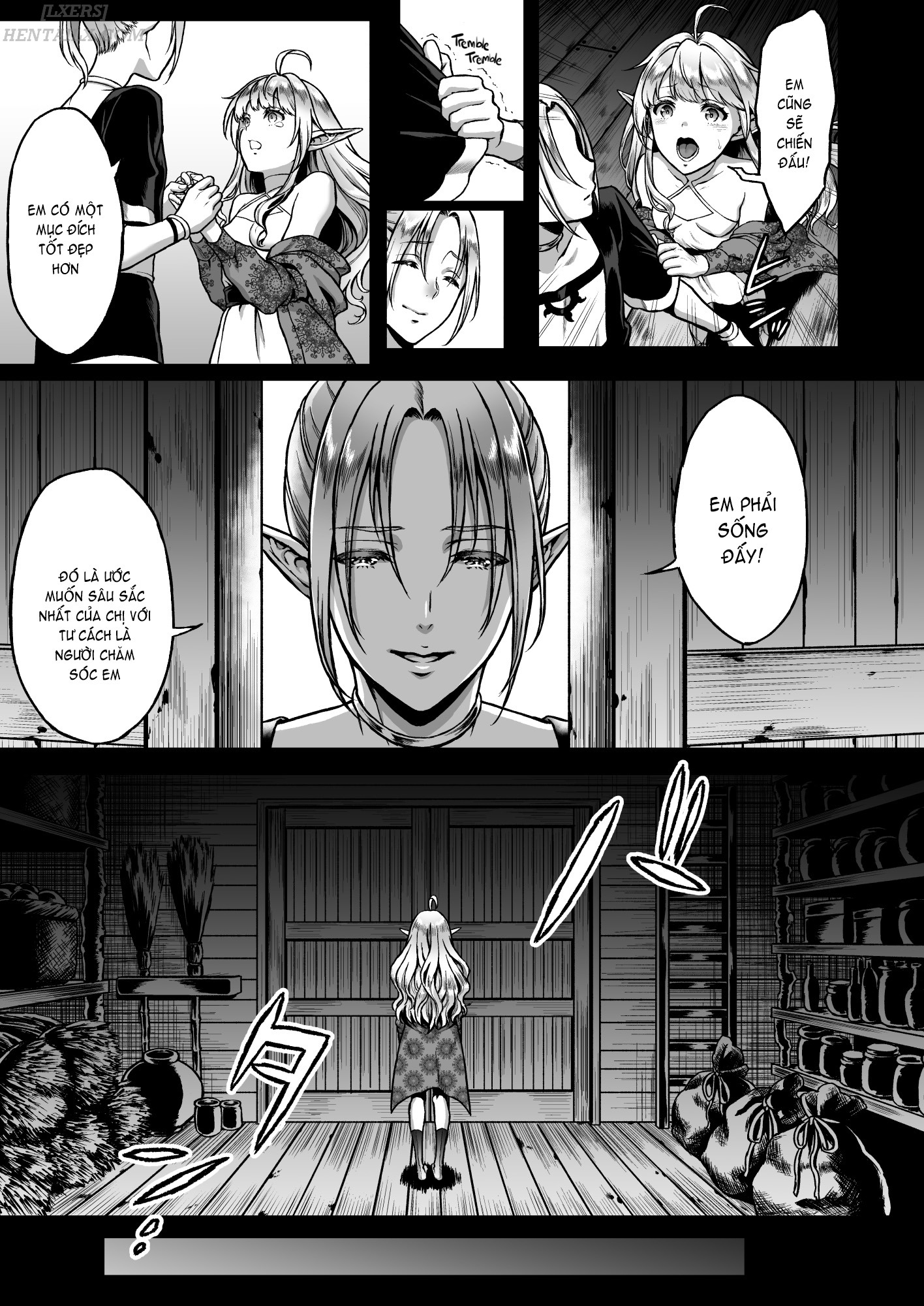 Đọc truyện hentai Tasogare No Shou Elf Chap 2