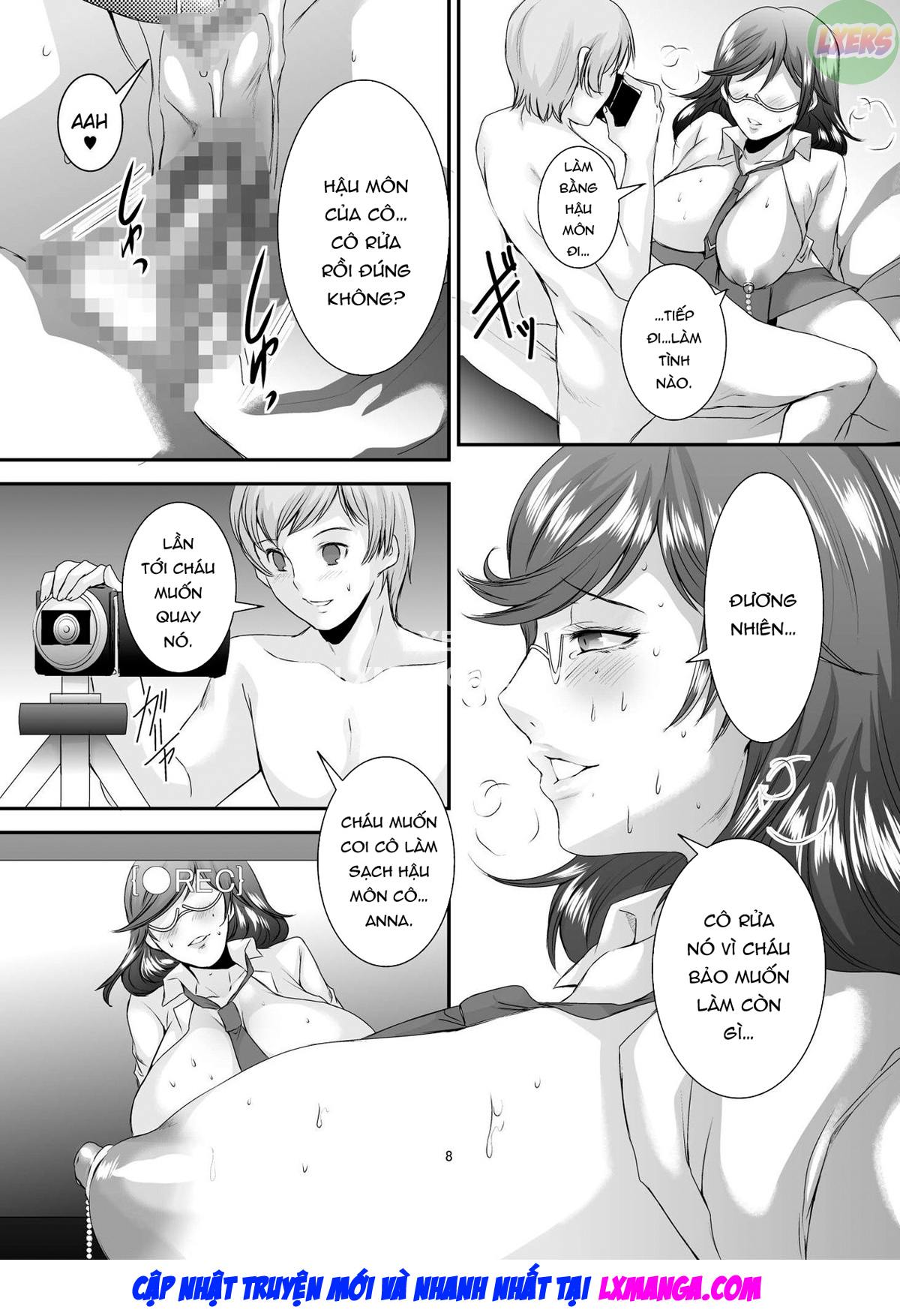Đọc truyện hentai Oku-sama wa Moto Yariman Chap 7