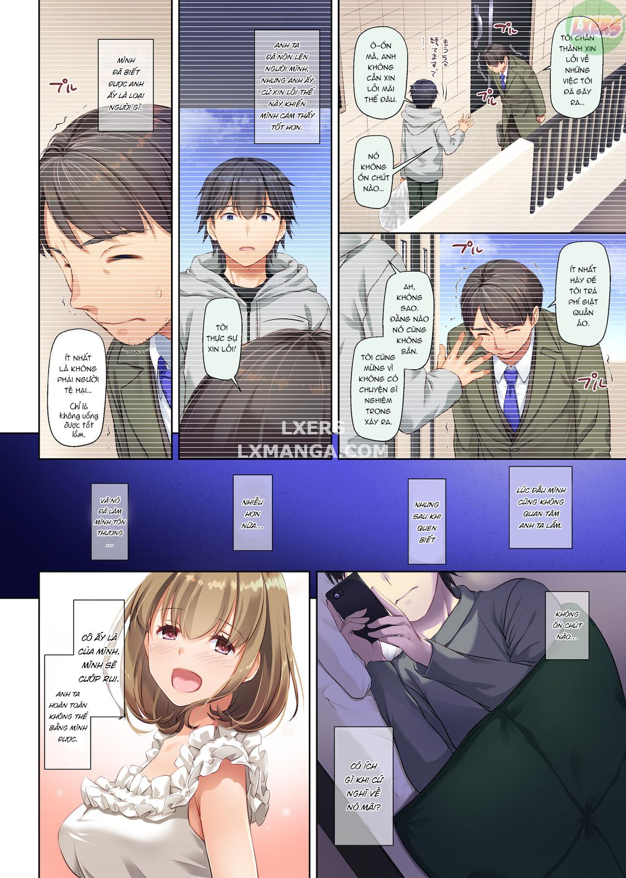Đọc truyện hentai Hitozuma Osananajimi to Hitonatsu no Dekigoto Chap 3