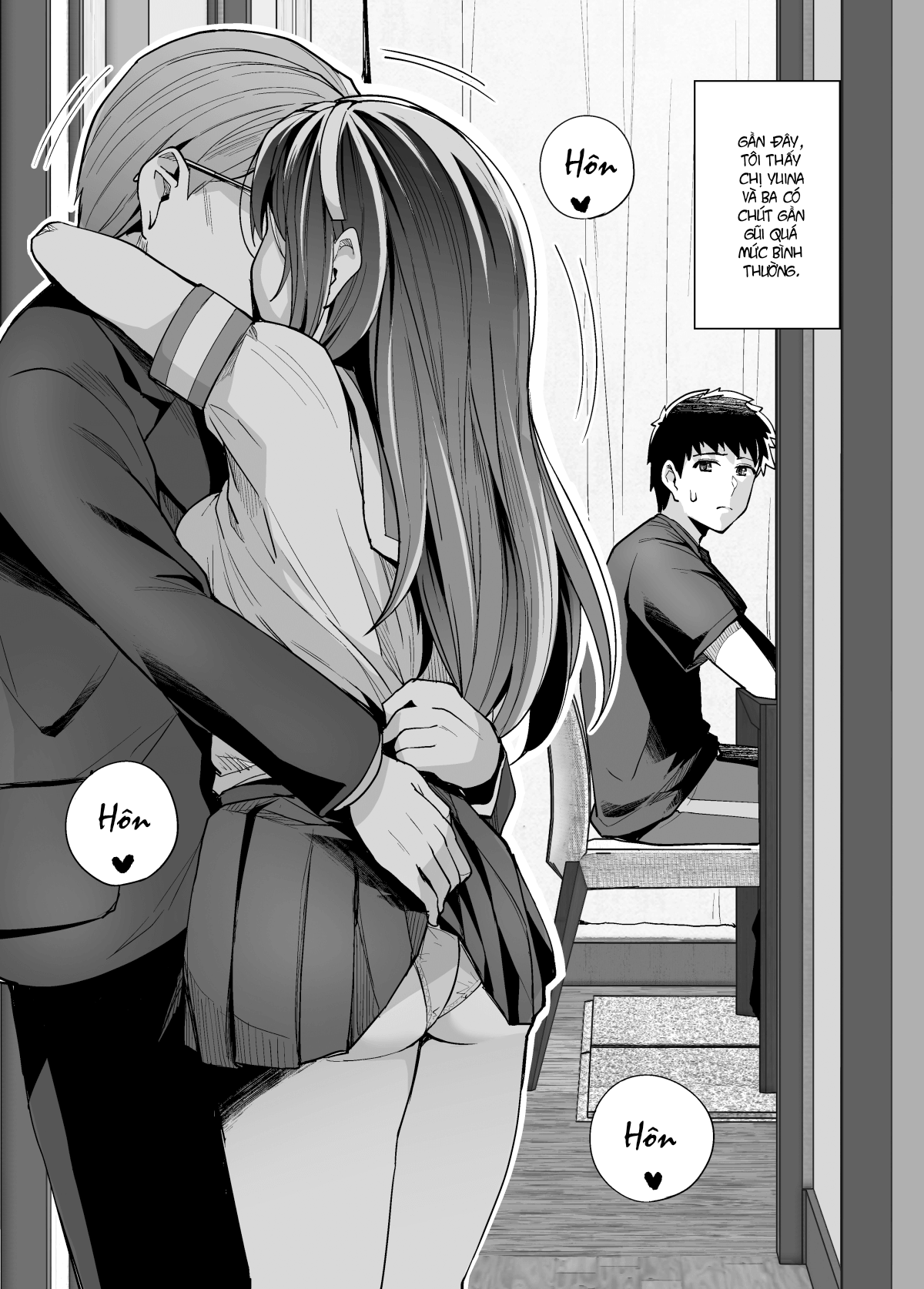 Đọc truyện hentai Ane wa Oyaji ni Dakareteru - Chap 1