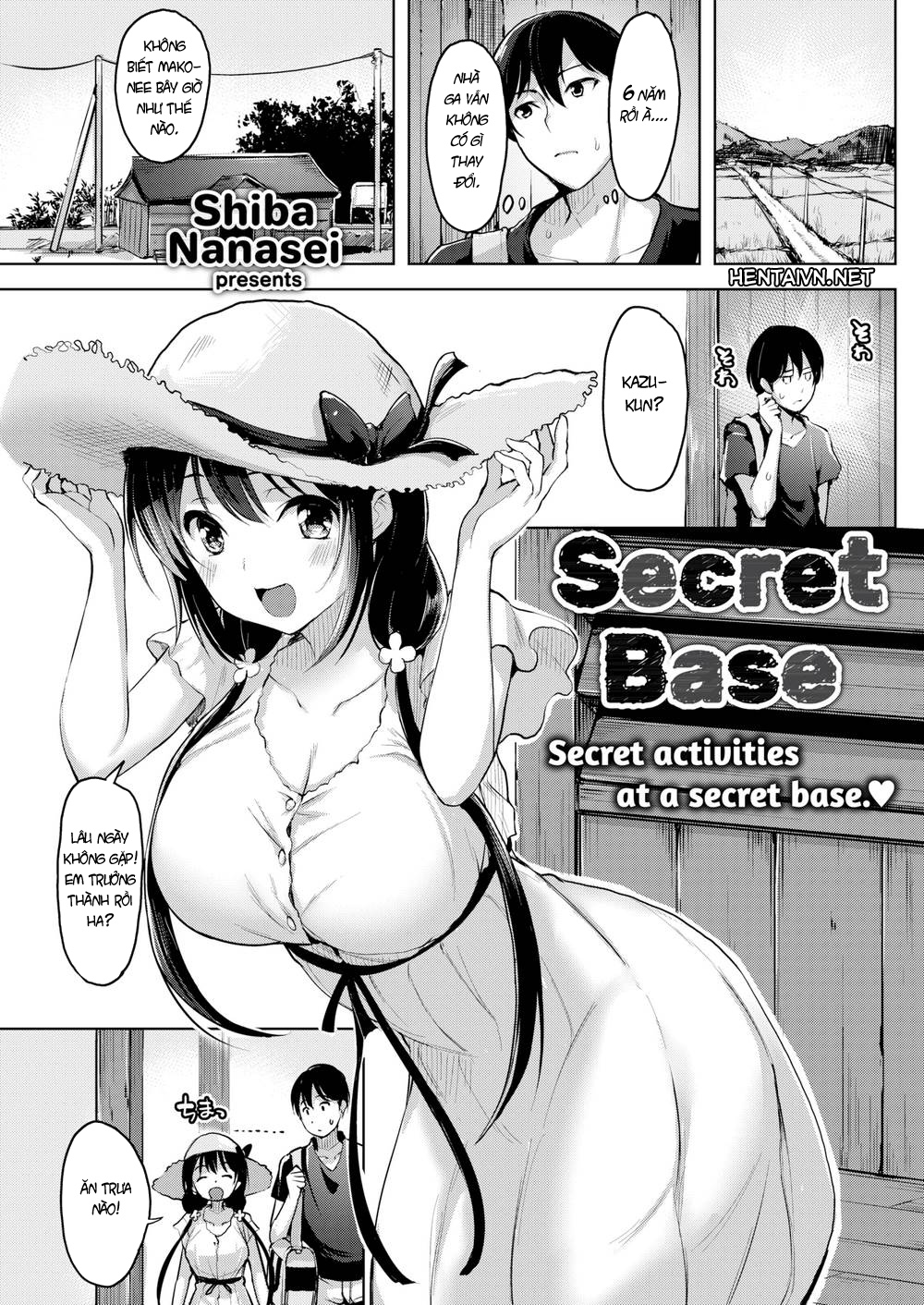 Đọc truyện hentai Yawahada Ecchi Make Love With Tender Skin (Trọn bộ) Chap 4: Secret Base
