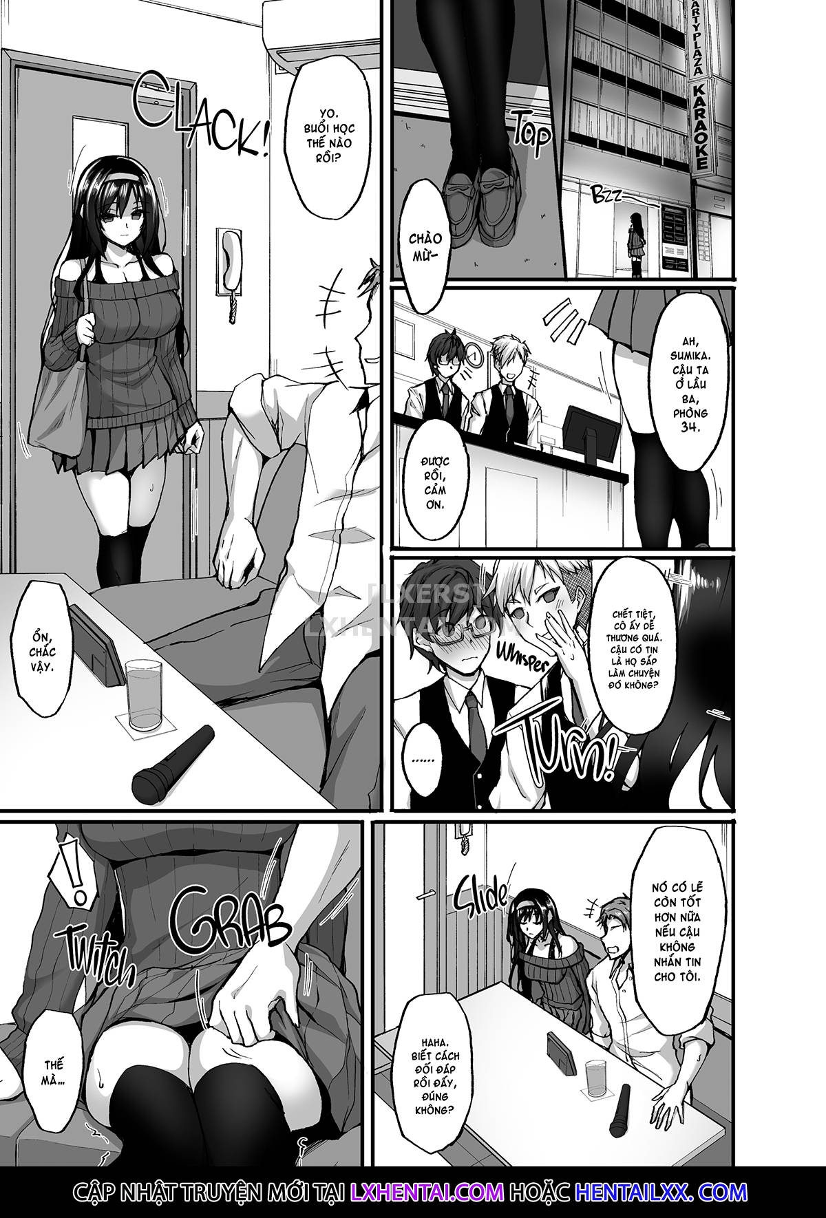 Đọc truyện hentai Netorare Kouhai Kanojo Chap 3 A Body and Mind Craving Pleasure