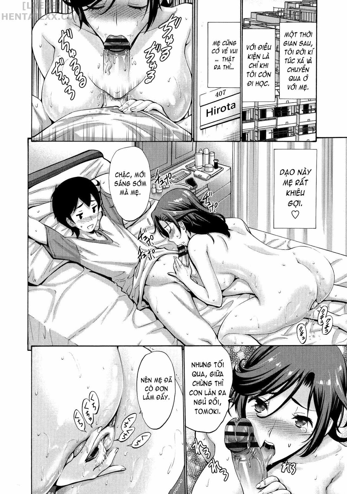 Đọc truyện hentai His Mother is My Love Hole Chap 9