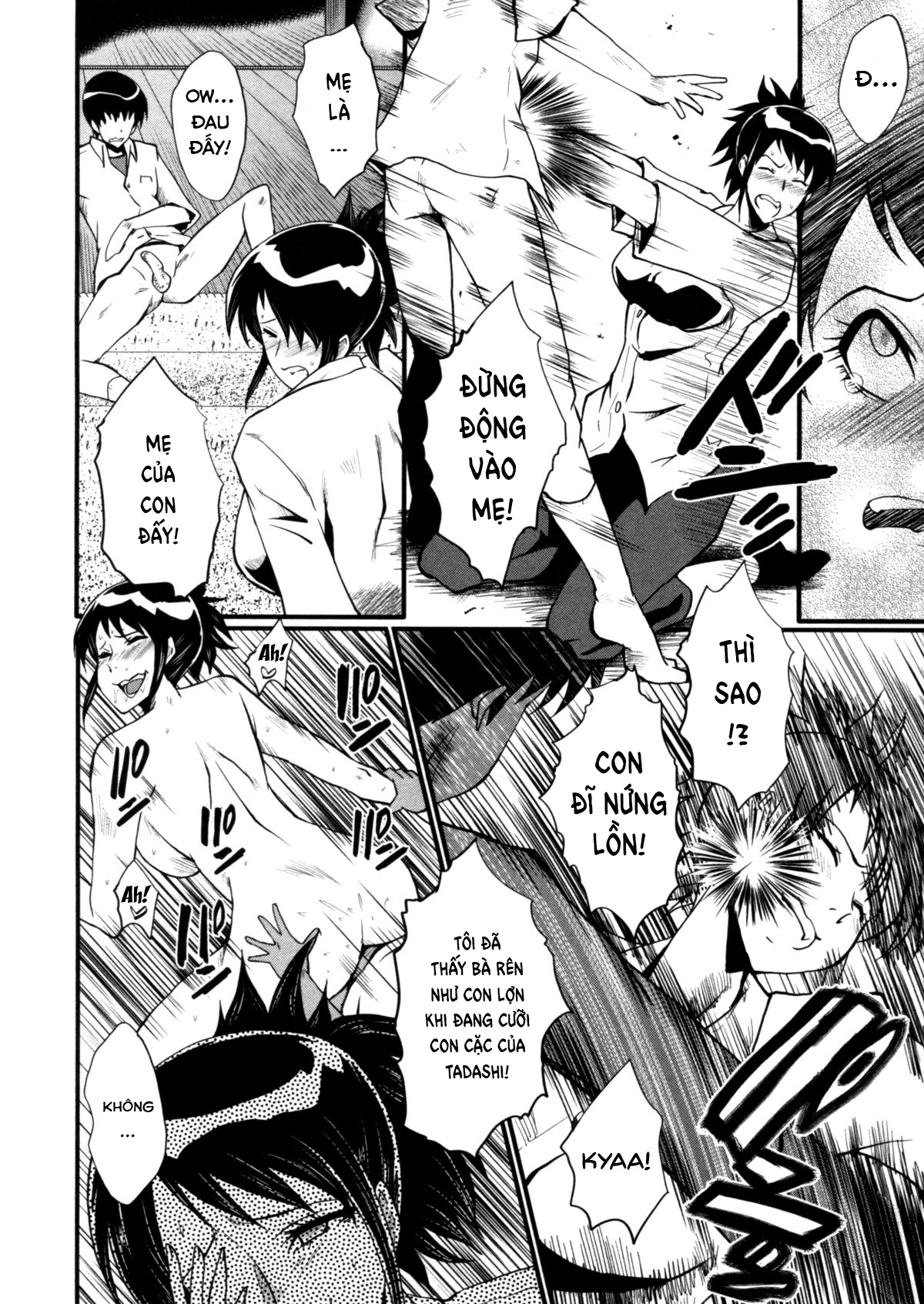 Đọc truyện hentai Haha Wa Buzama Ni Koshi O Furu ~Gogo No Seibo-Tachi~ Chap 5