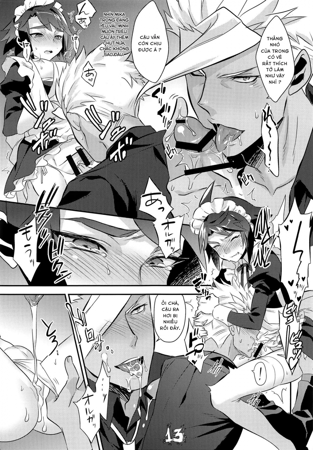 Đọc truyện hentai Mặt Trăng tháng 8 của tôi 1shot trà sữa có muối