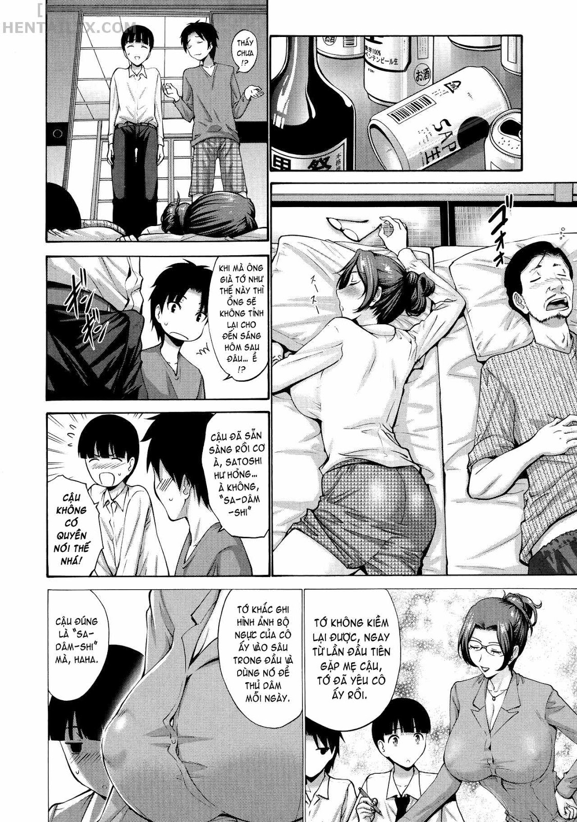 Đọc truyện hentai His Mother is My Love Hole Chap 2
