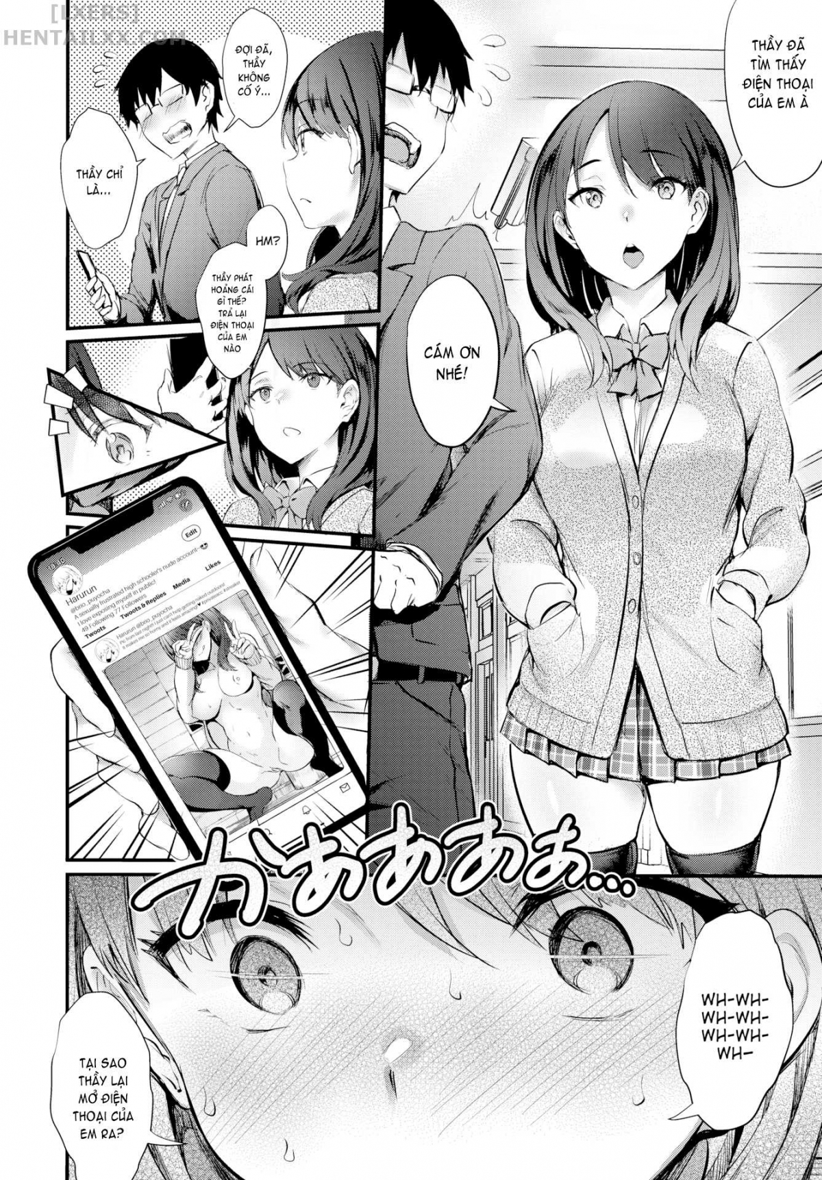 Đọc truyện hentai Onaho Bitch (Trọn bộ) Chap 7: Open ♥ Minded