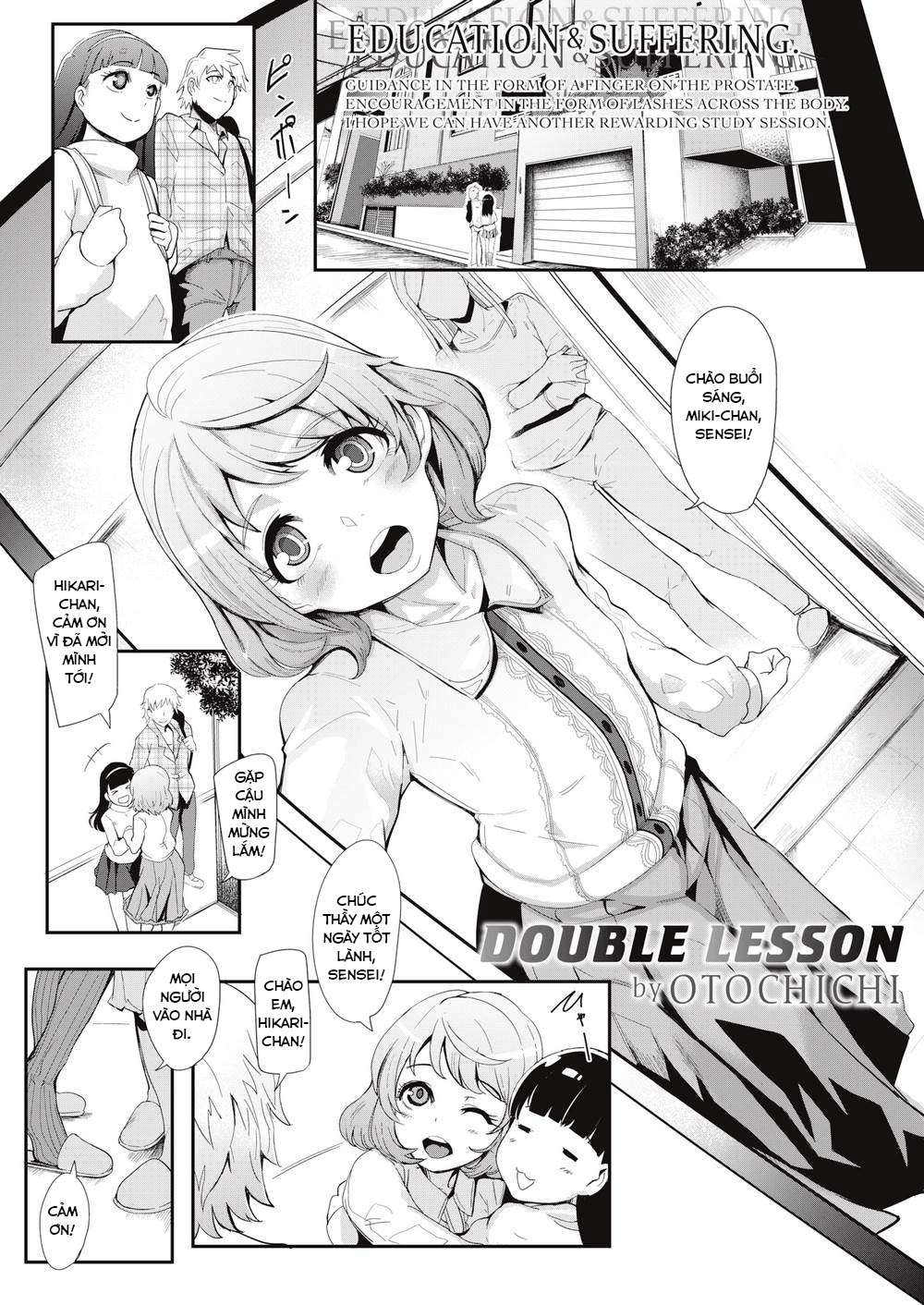 Đọc truyện hentai Double Lesson Oneshot