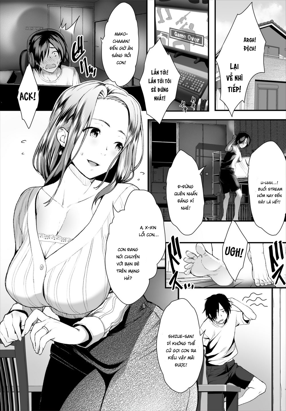 Đọc truyện hentai Biến mẹ thành cái loz di động! Chap 1